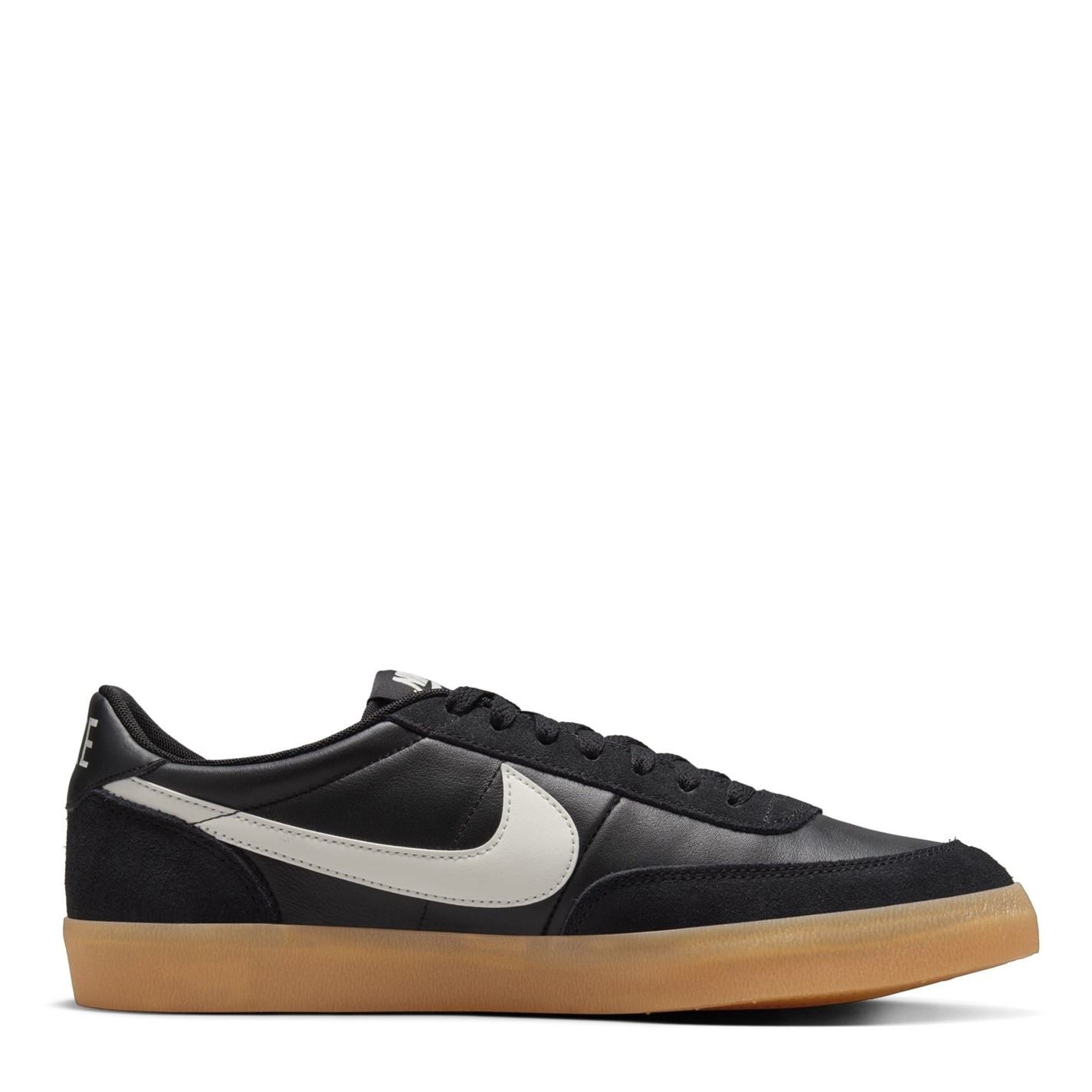 Nike Leather Low Top Flat Heel Sneakers