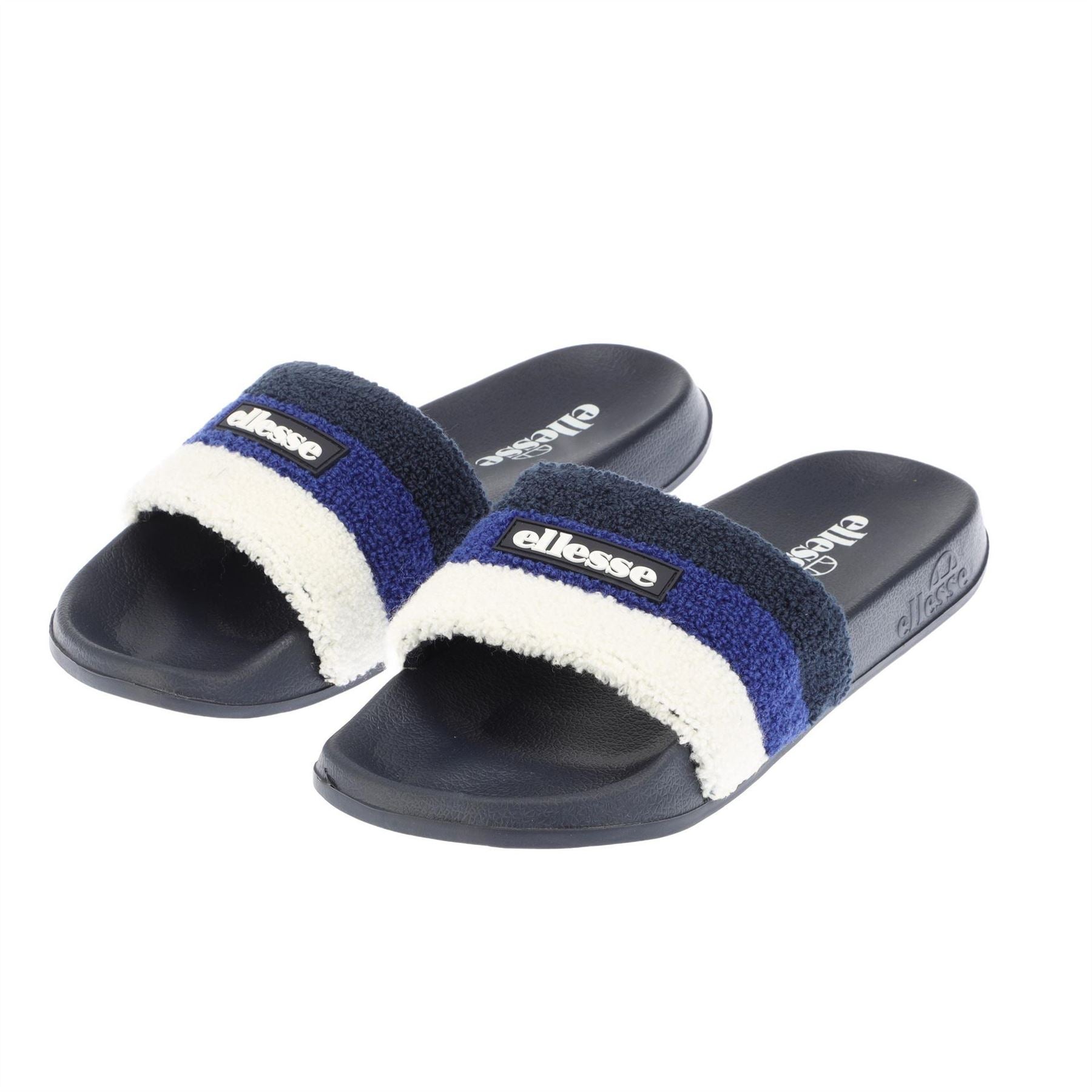 Ellesse Triply Stripe Patterned Open Toe Slides