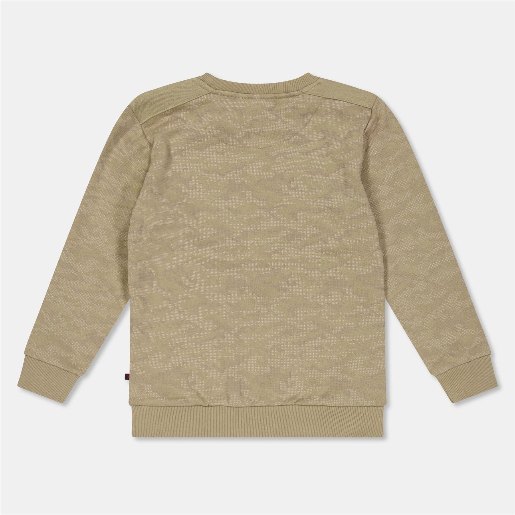 Farah Kids Camo Fleece Crew Sweatshirt