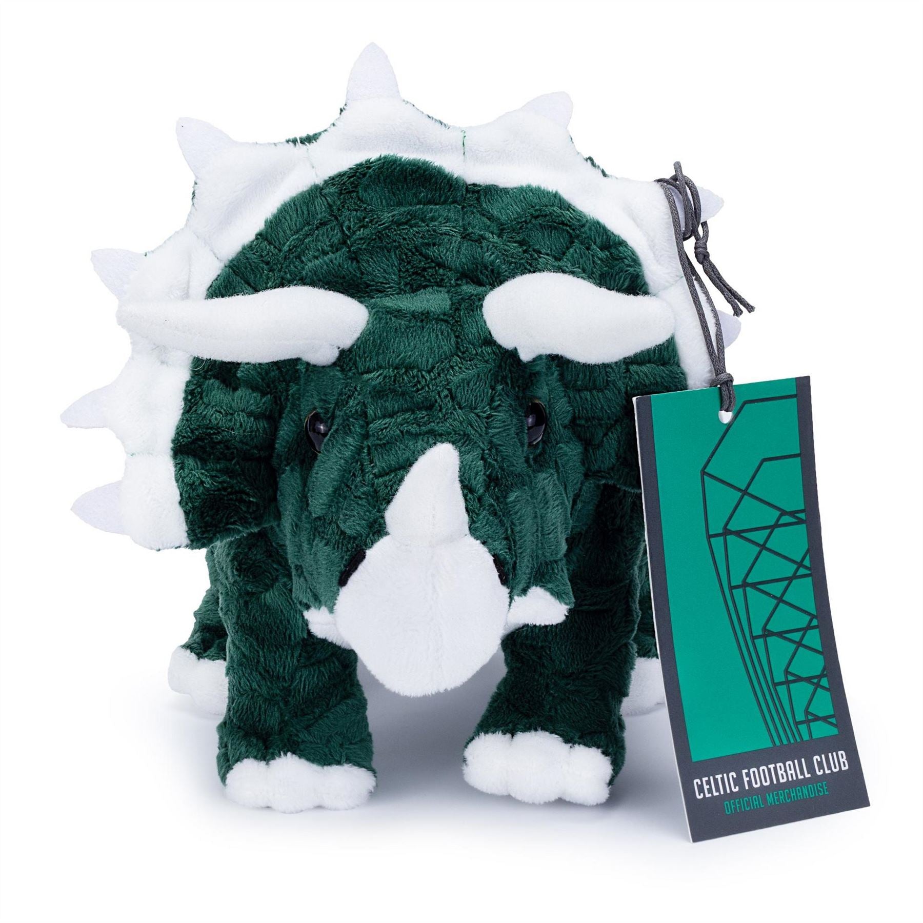 Team Celtic Officially Licensed Triceratops Soft Toy 30cm