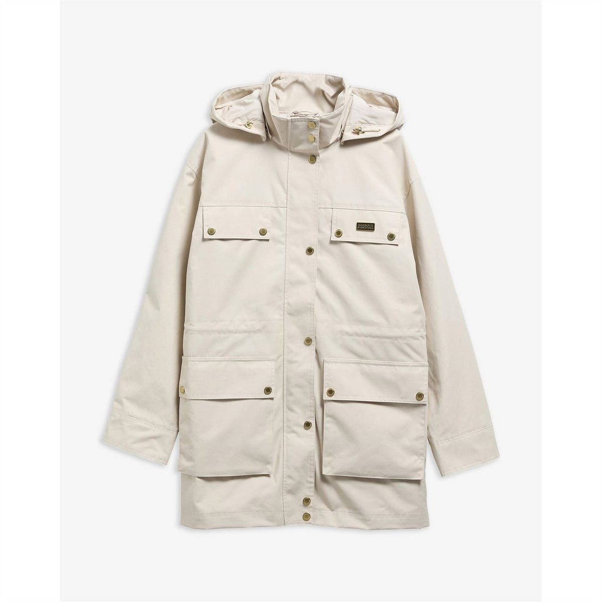 Barbour International Molina Cotton Full Zip Showerproof Anorak