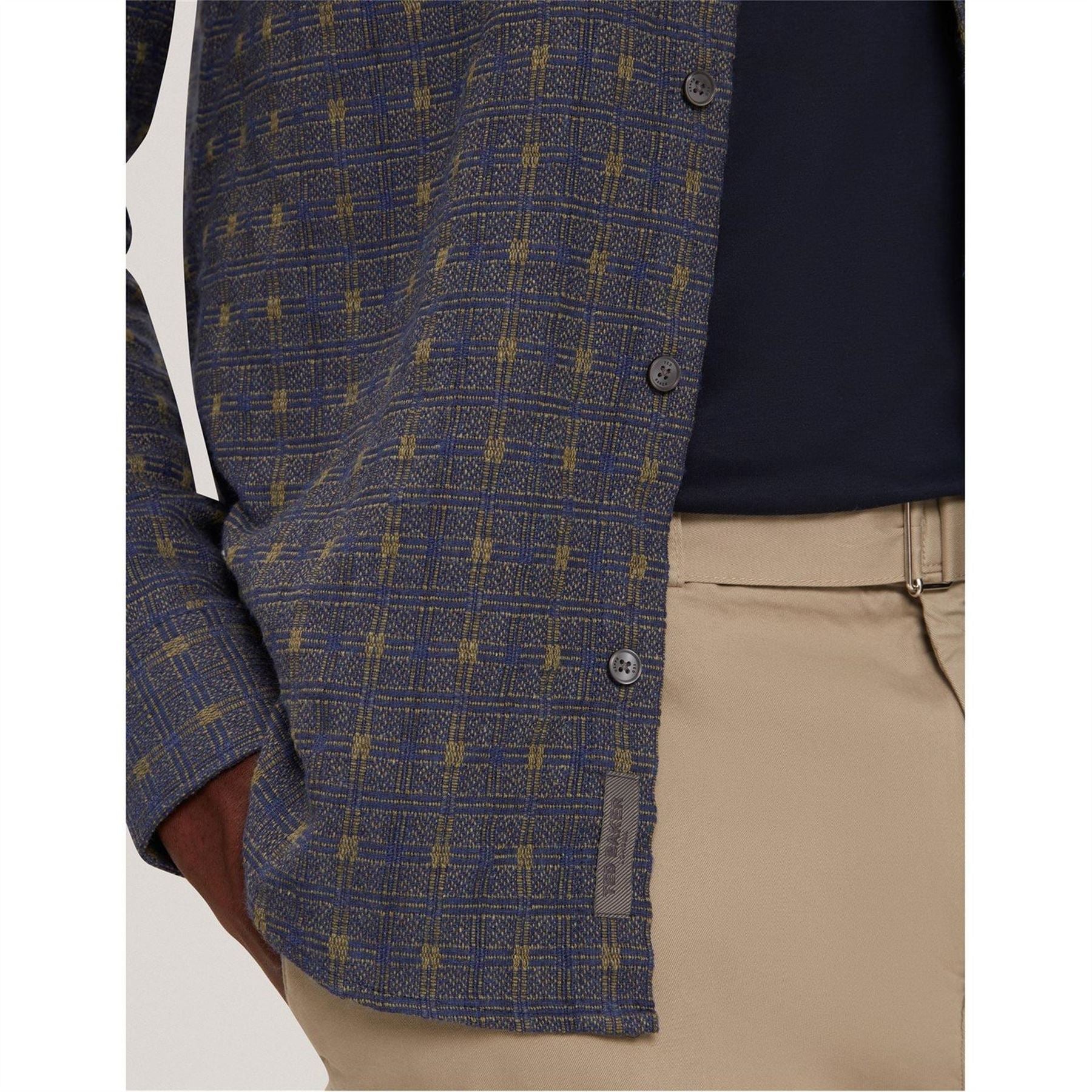Ted Baker Check Long Sleeve Collared Shirt