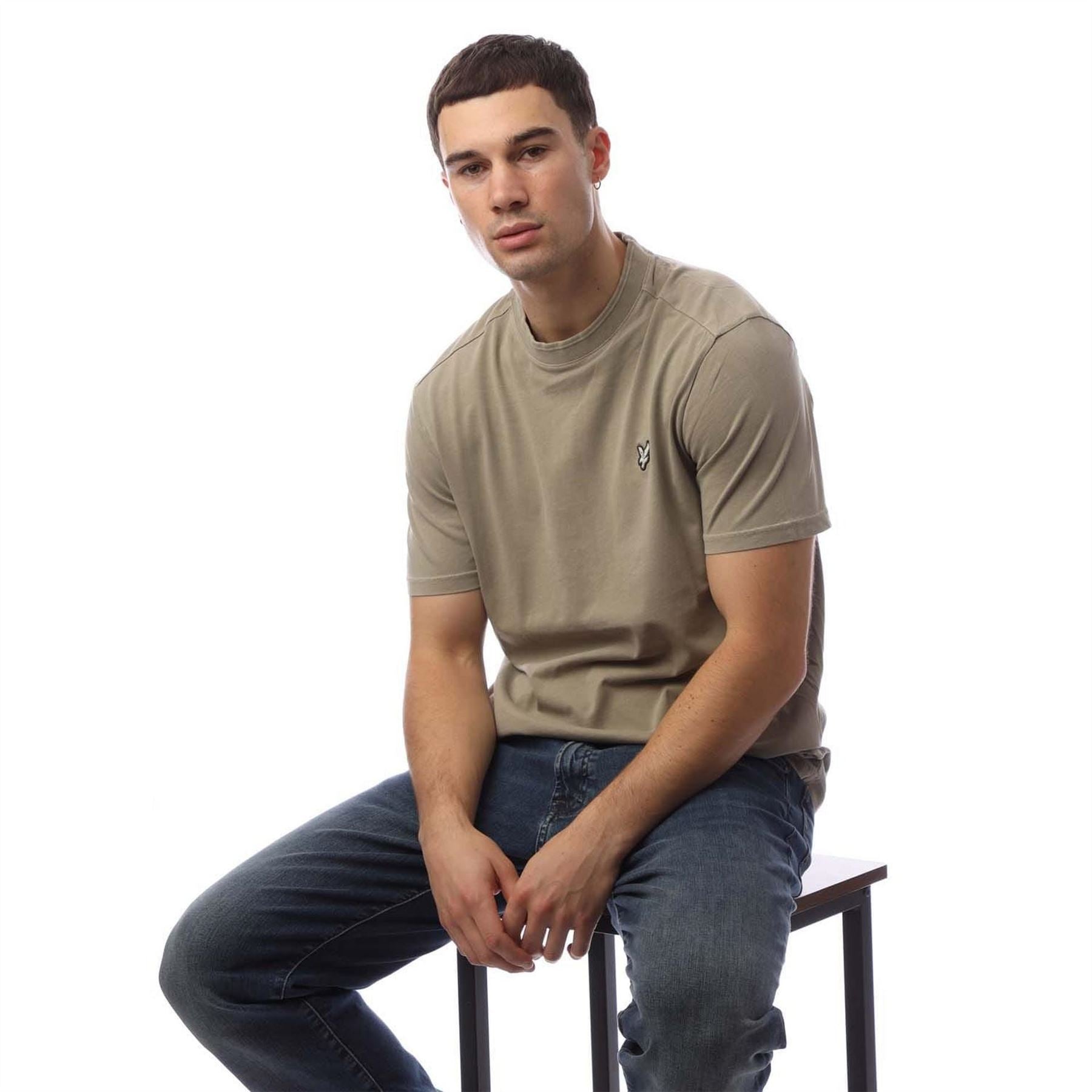 Lyle and Scott Dye Crewneck T-Shirt