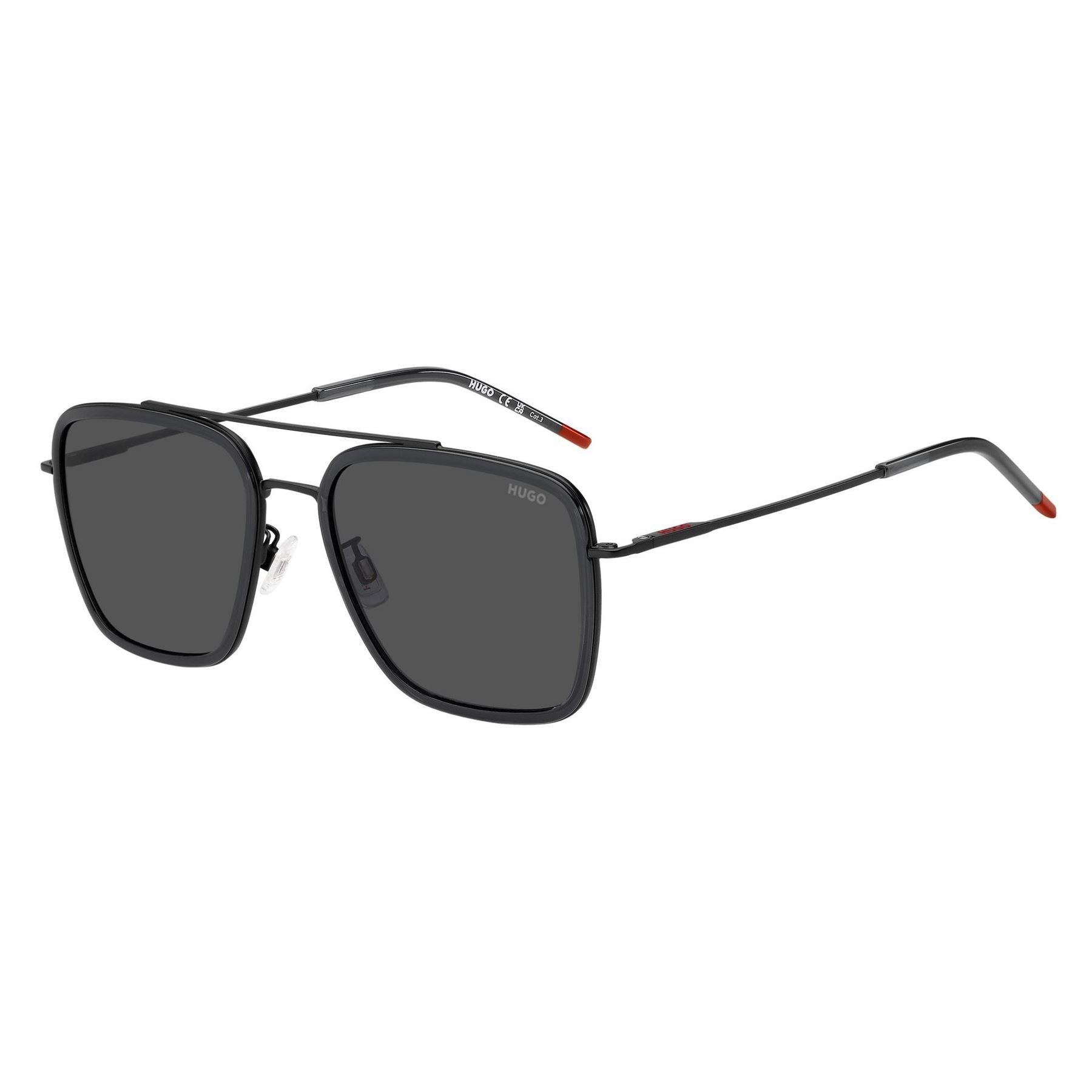 Hugo Square Aviator Sunglasses