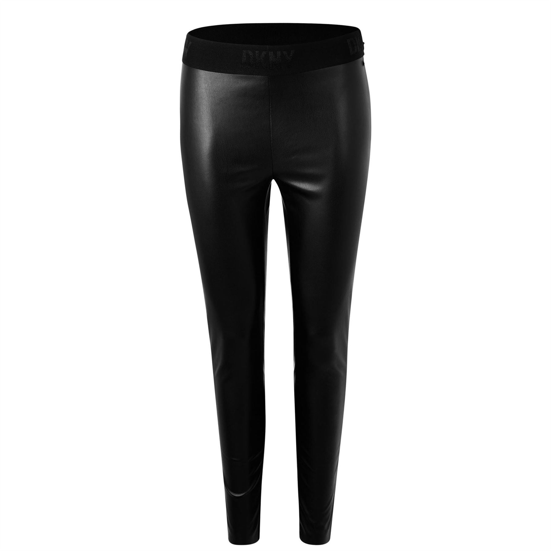 DKNY Leather Leggings