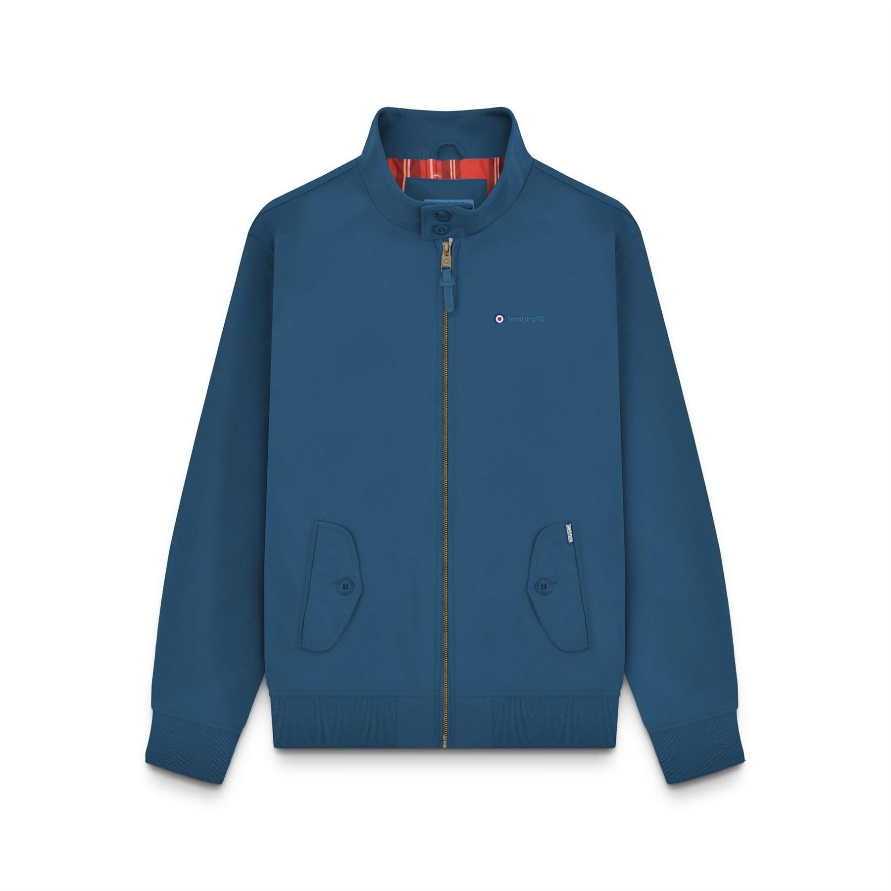Lambretta Harrington Jacket with Ribbed Cuff and Bomber Collar