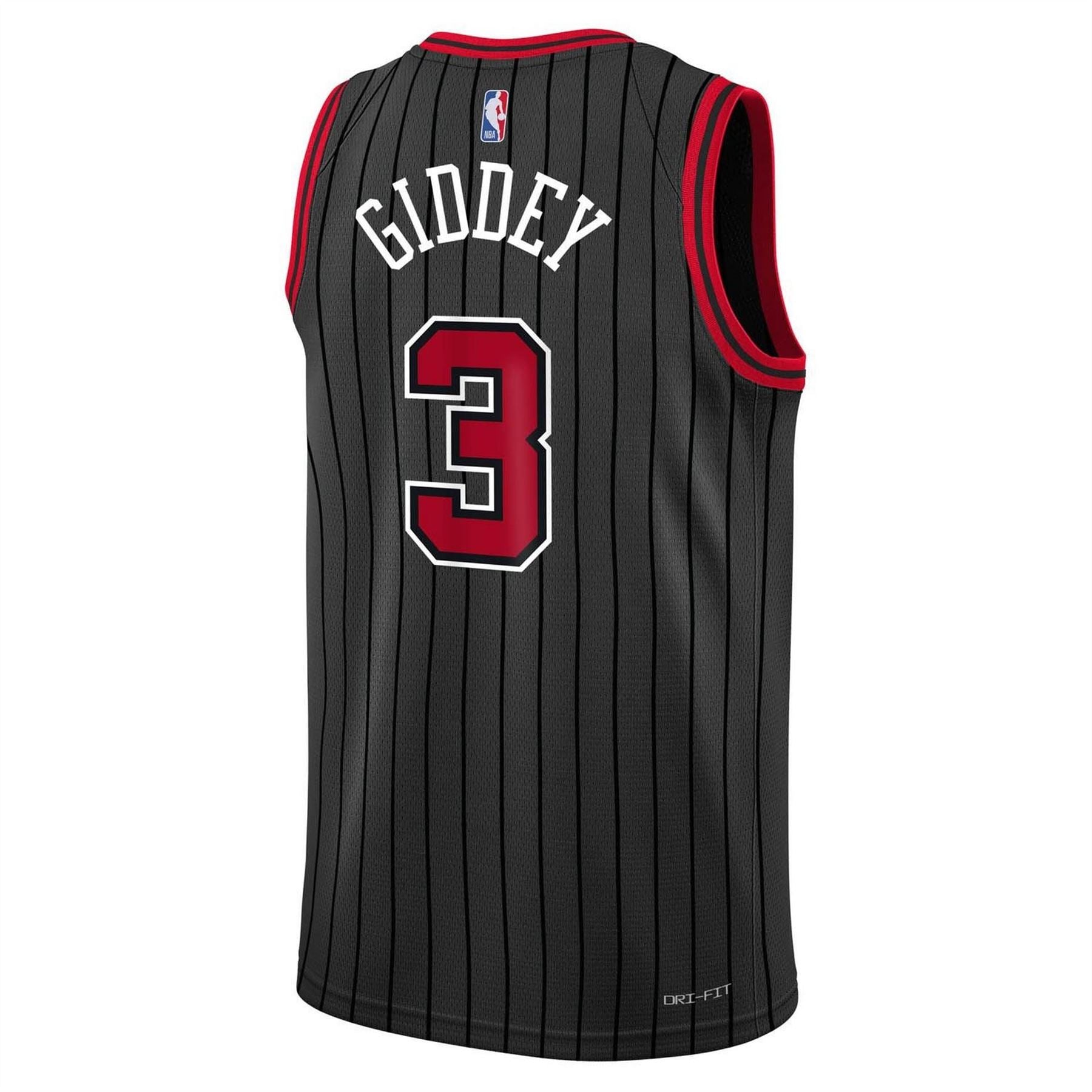 Nike Bulls Josh Giddey #3 Jersey