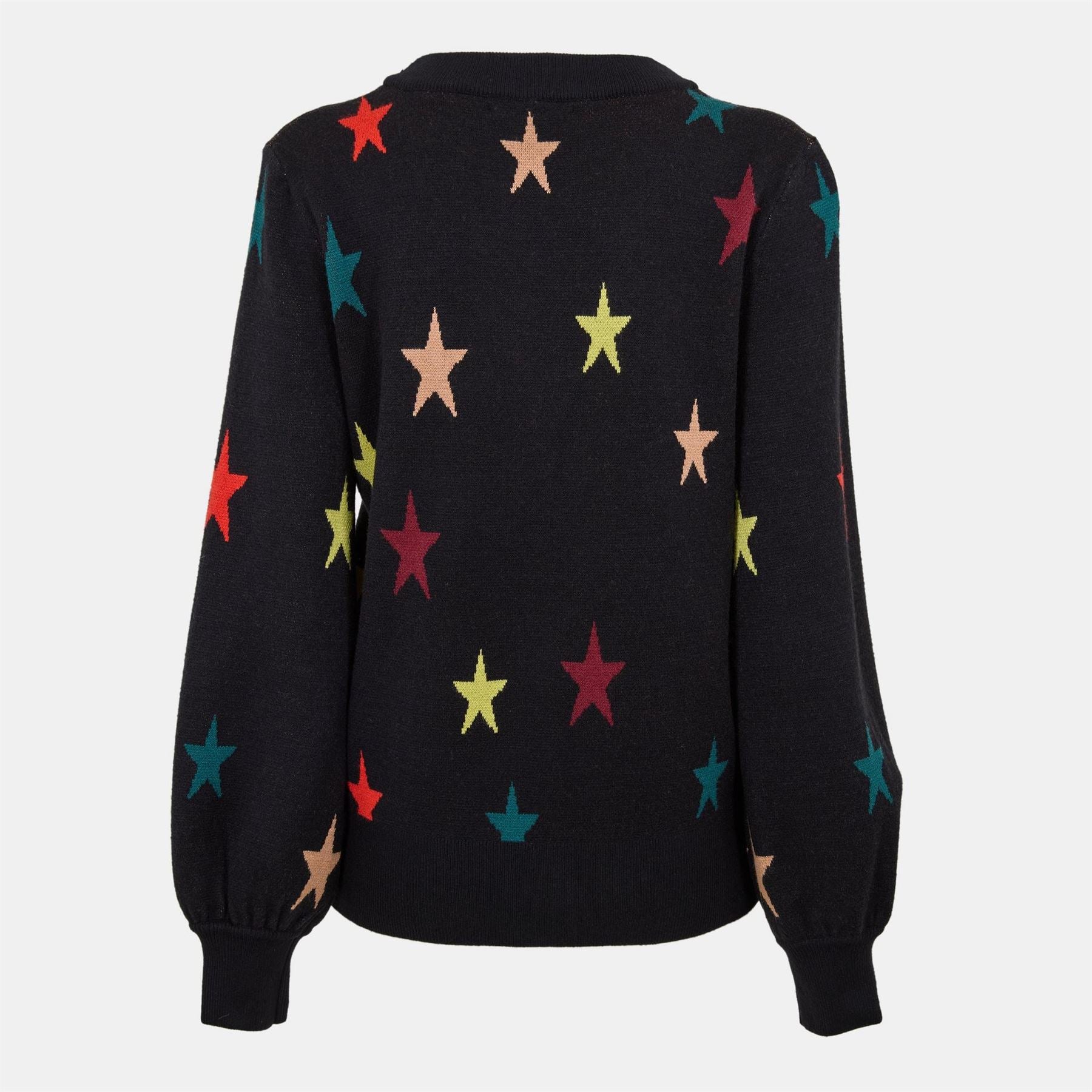 Never Fully Dressed V-Neck Long Sleeve Bishop Sweater