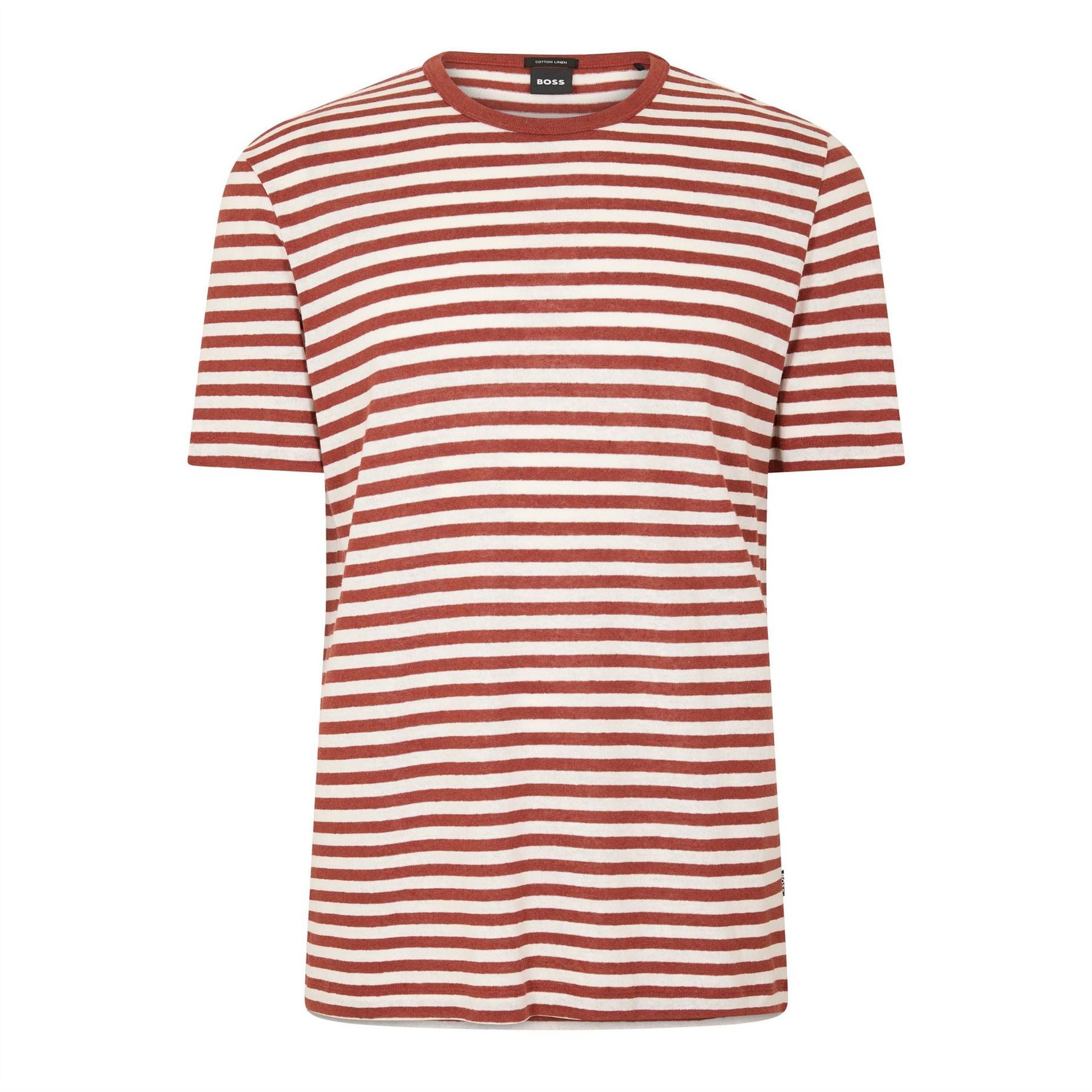 Boss Crew Neck Short Sleeve Jersey T-Shirt