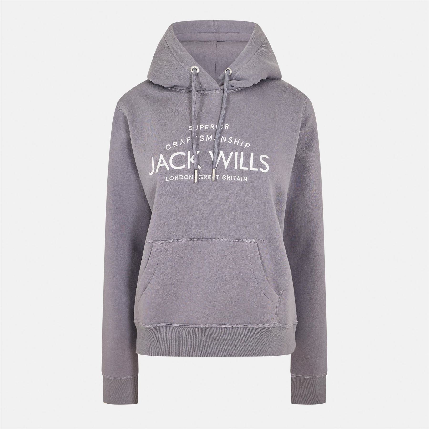 Jack Wills Hunston Graphic Logo Hoodie