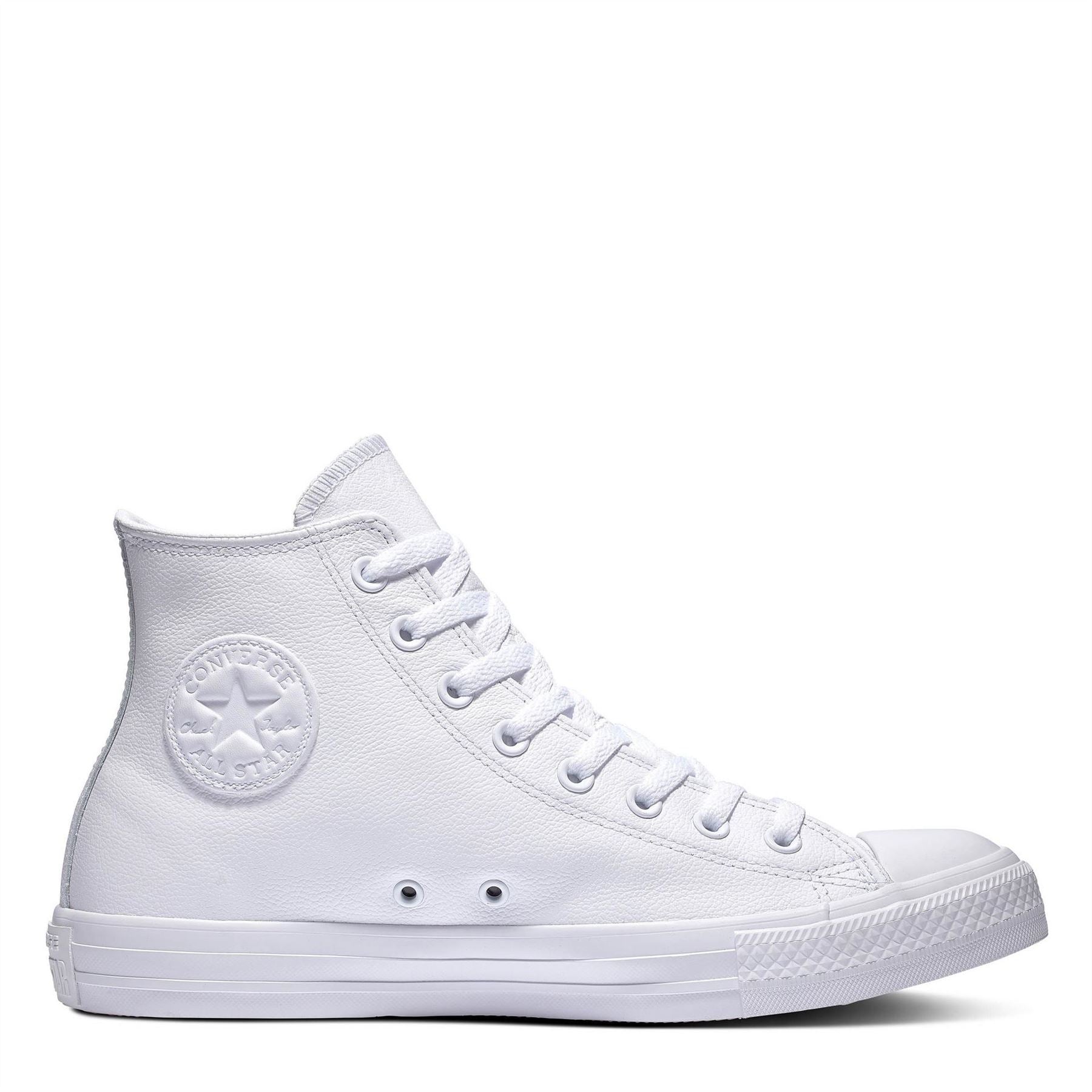 Converse Star Mono Leather Trainers