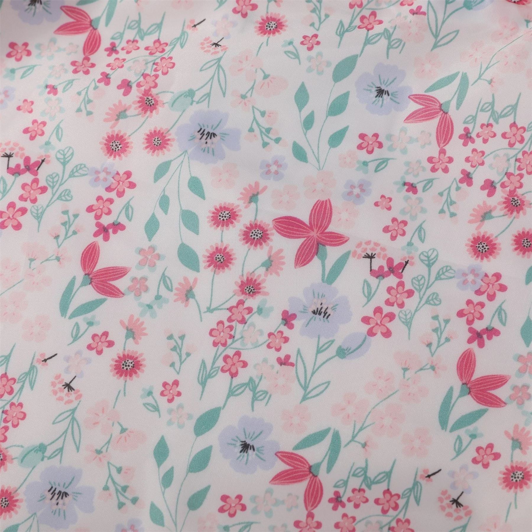 Firetrap Enchanted Blossom Pink Floral Hooded Long Sleeve  Anorak