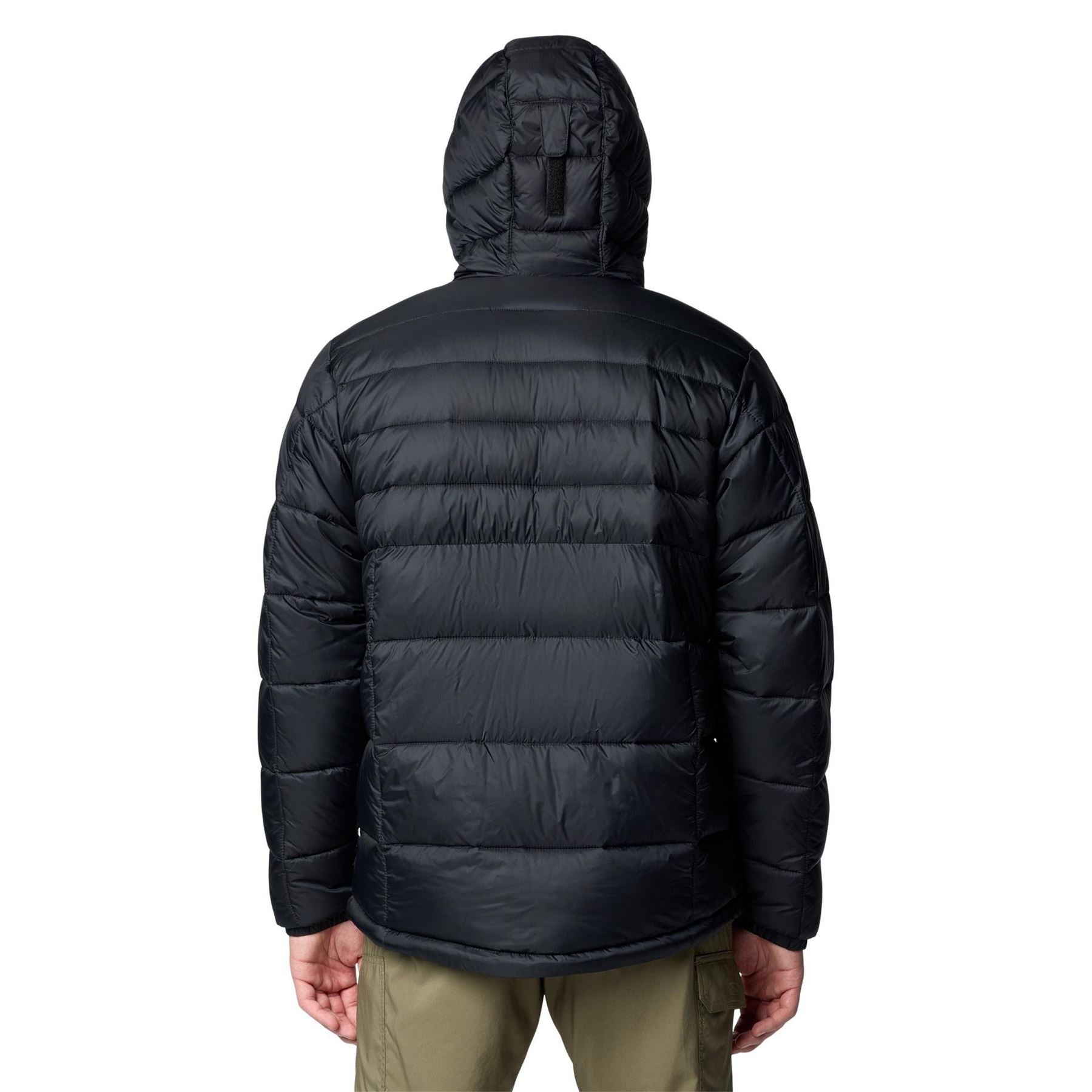 Columbia Buck Butte Hooded Solid Patterned Puffer Jacket