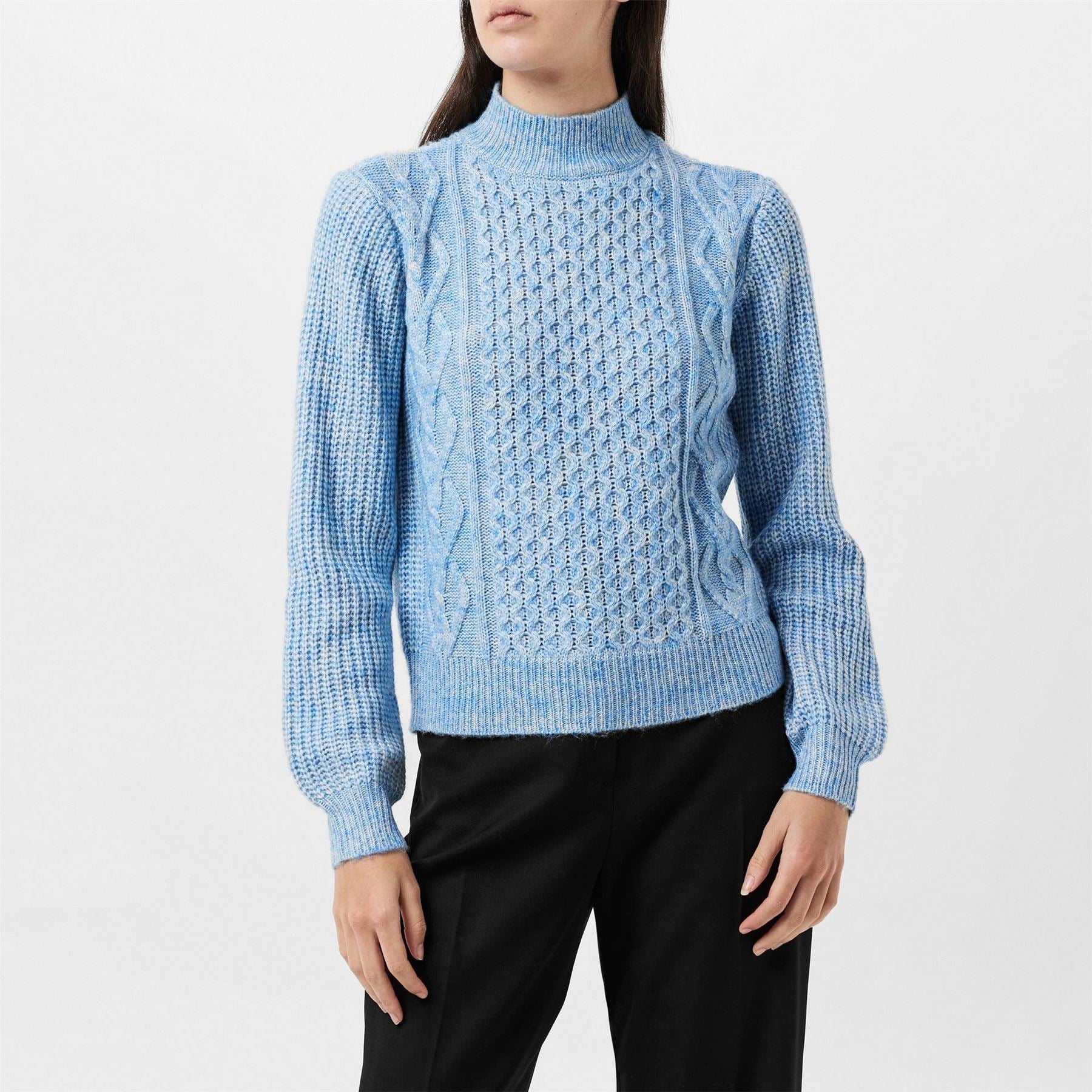 Vero Moda Mock Neck Regular Fit Universe Sweater