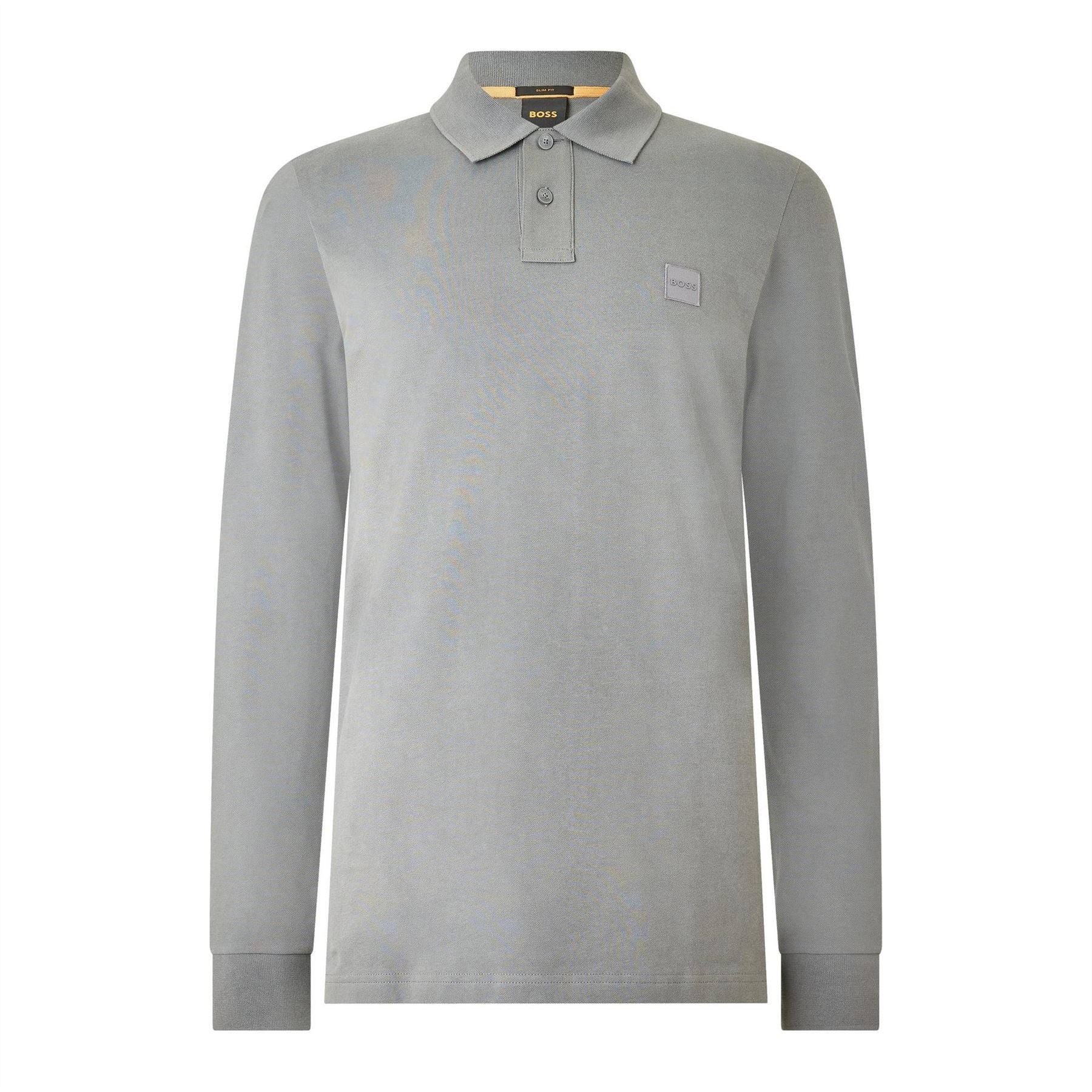 Boss BOSS ORANGE Passerby Premium Cotton Long Sleeve Polo Shirt with Logo Detail