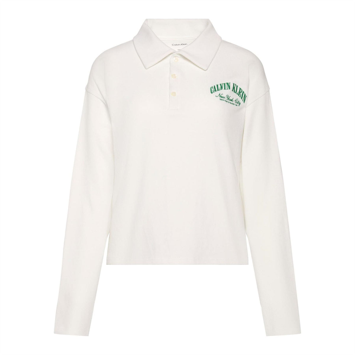 Calvin Klein Long Sleeve Polo Shirt
