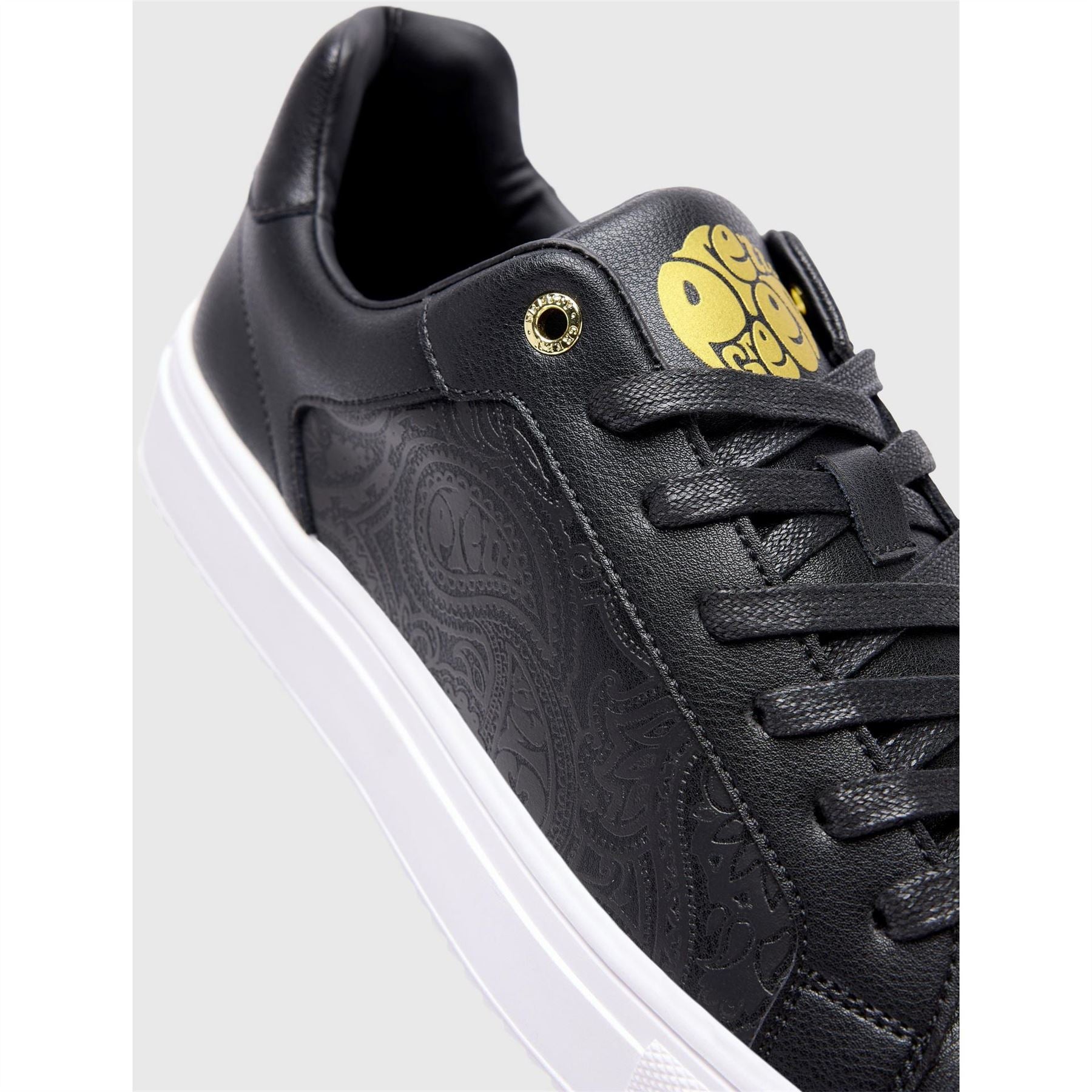 Pretty Green Cali Paisley Low Top Trainers