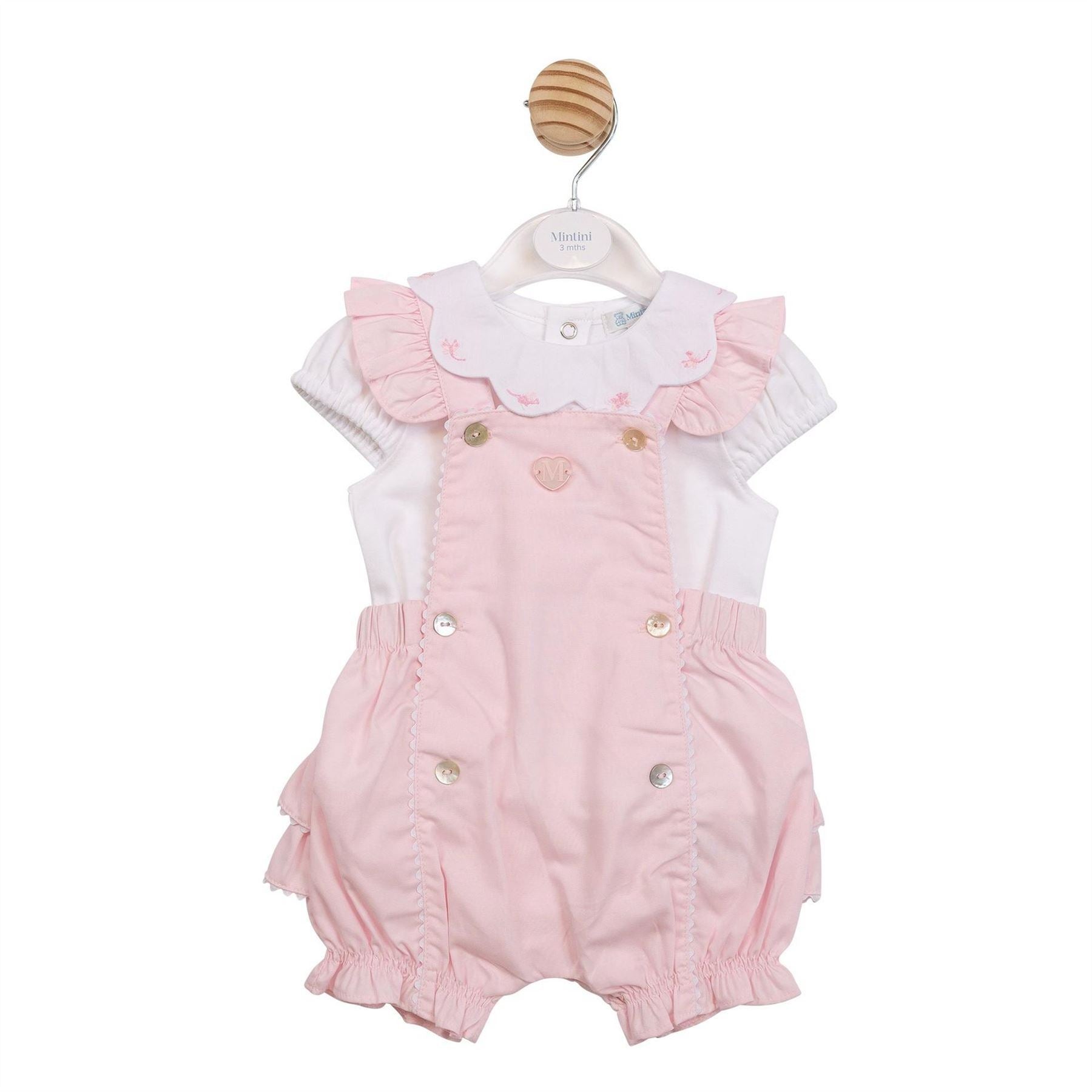 Mintini Baby Top And Bloomer Pyjama Set