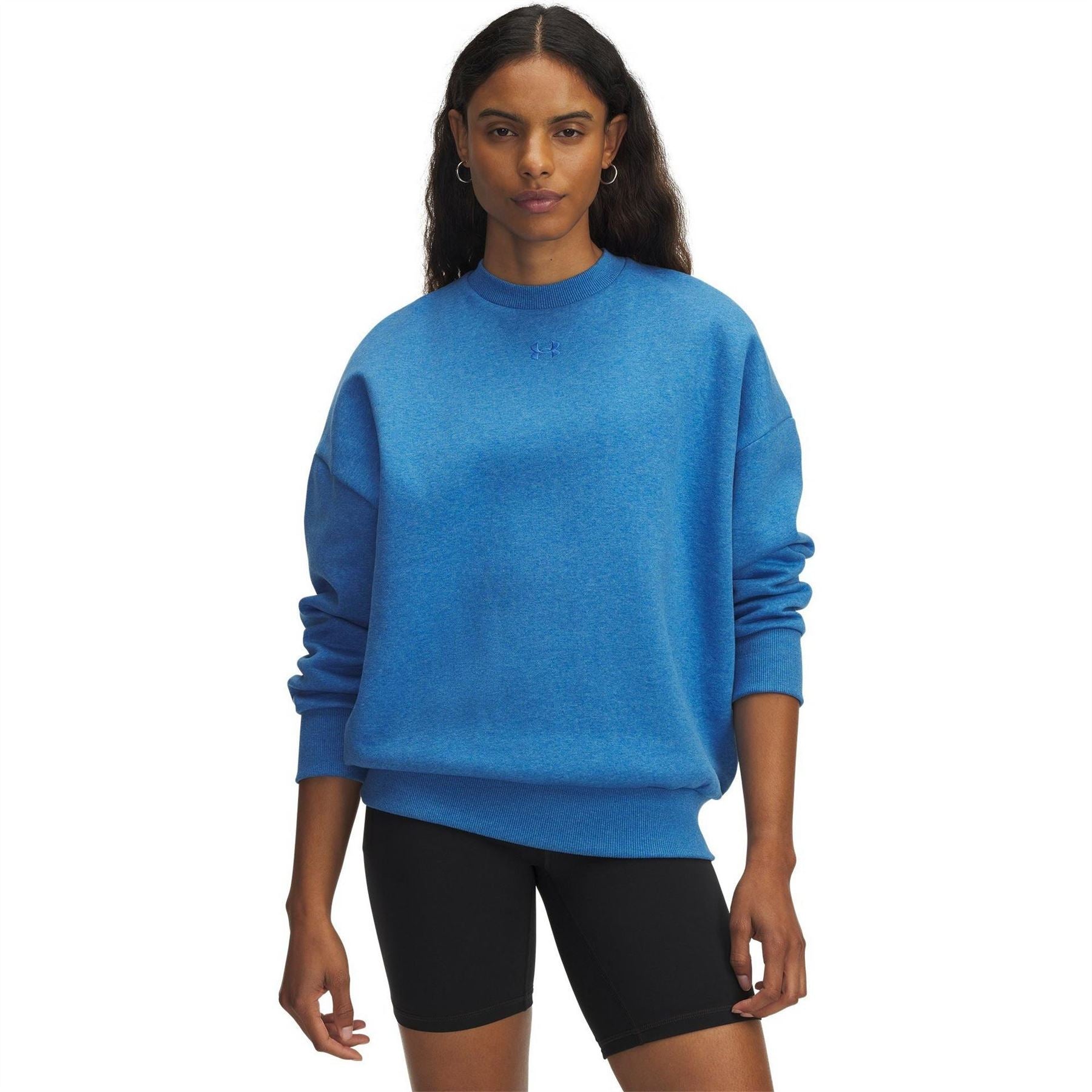 Under Armour Womens Armour Rival Fleece Os Crew Sweatshirt
