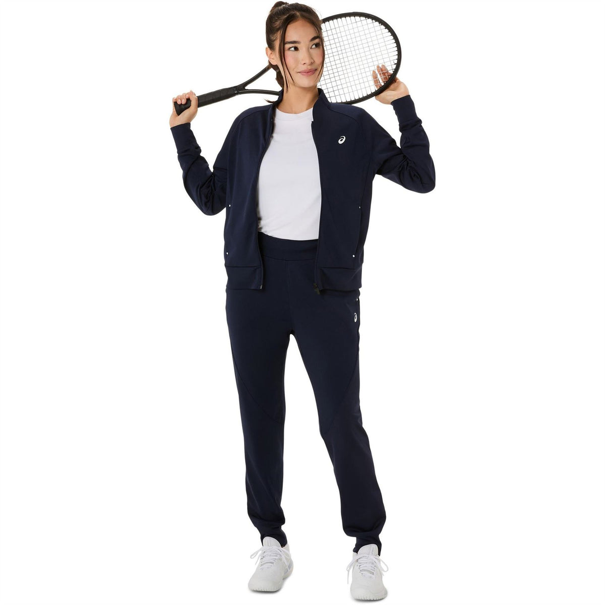 Asics Womens Court Warm Up Tracksuit Top