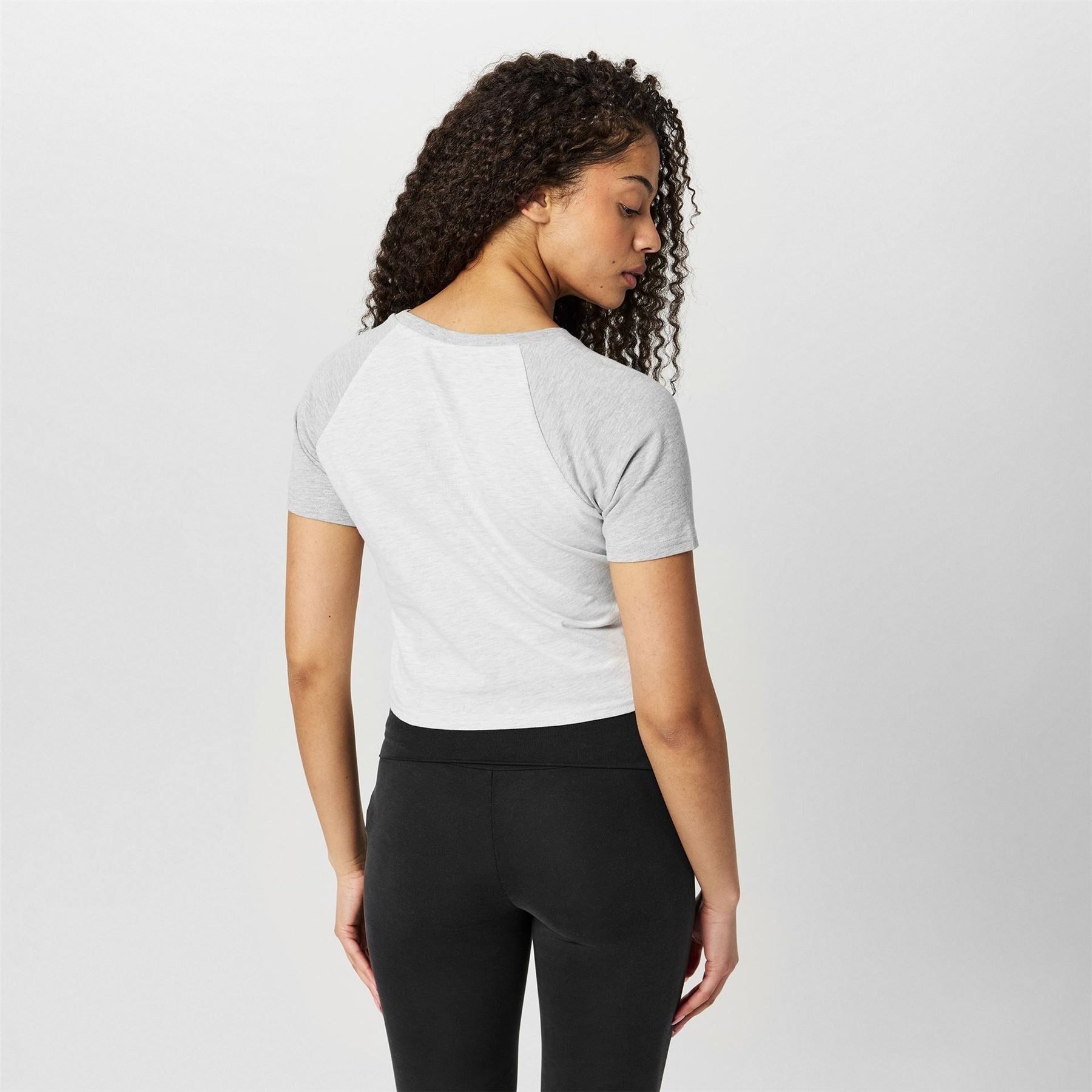 Jack Wills Cropped Oversize Fit Lettering T-Shirt