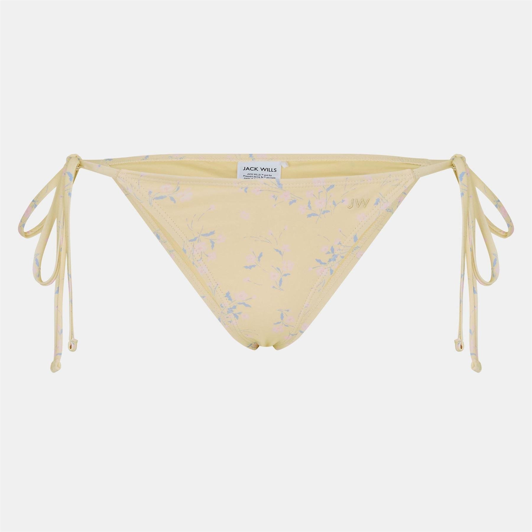 Jack Wills Floral Tie Side Triangle Bikini Set