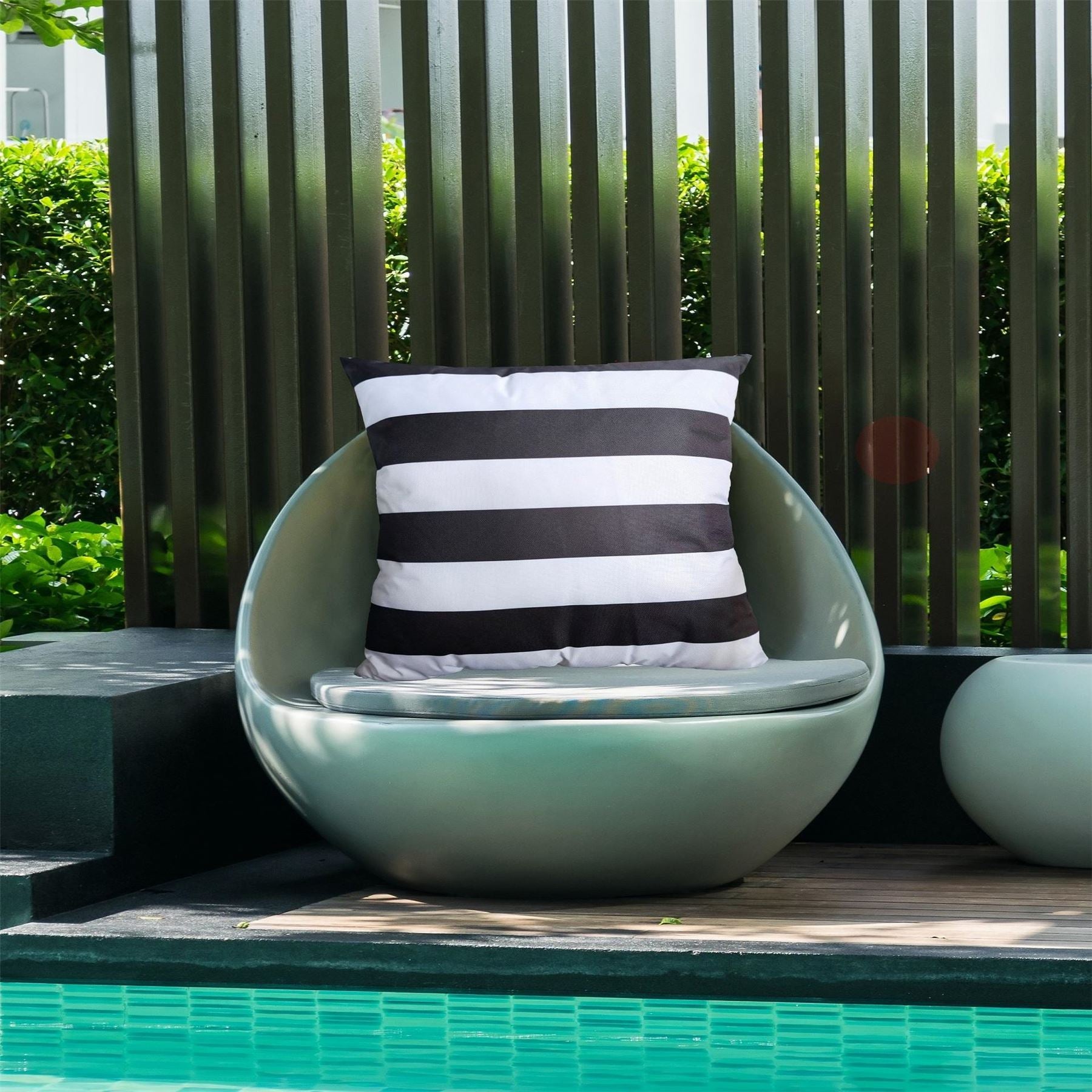 Linea Stripe 45 X 45cm Outdoor Cushion