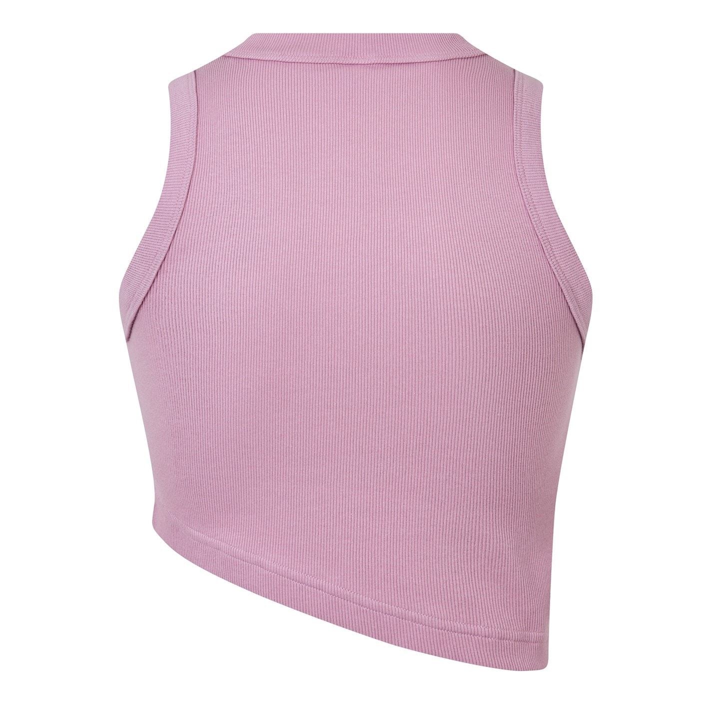 Reebok Classics Cropped Ribbed Tank Top