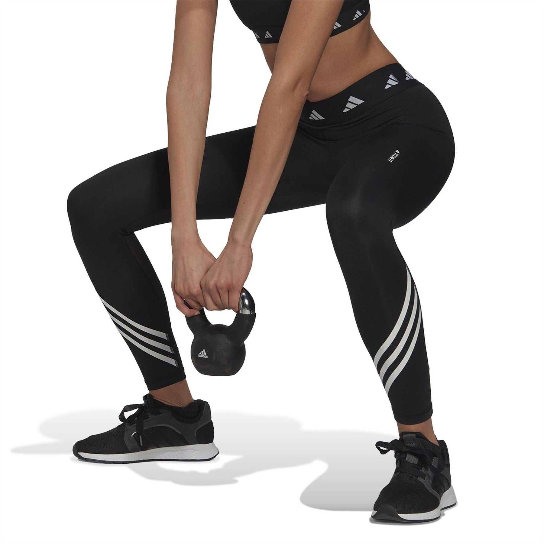 adidas Womens Techfit 3s 7 8 Tights