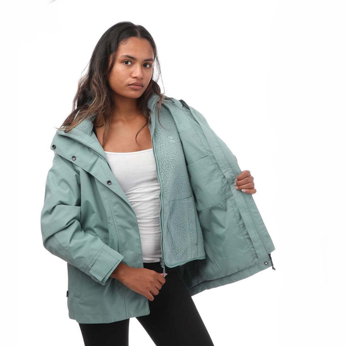 Timberland Benton 3 In 1 Waterproof Detachable Hood Softshell Jacket