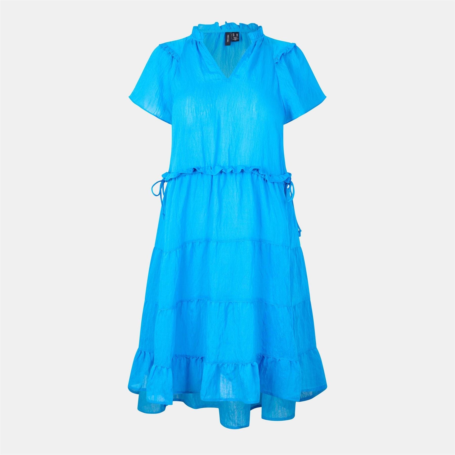 Vero Moda Luca V-Neck Mini Tiered Dress