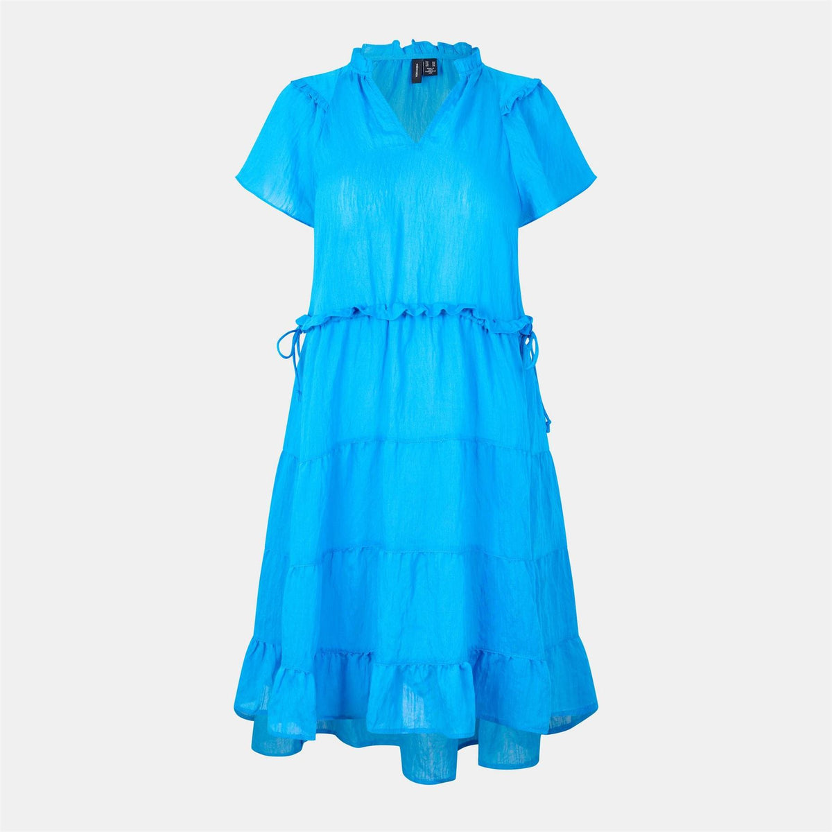 Vero Moda Luca V-Neck Mini Tiered Dress
