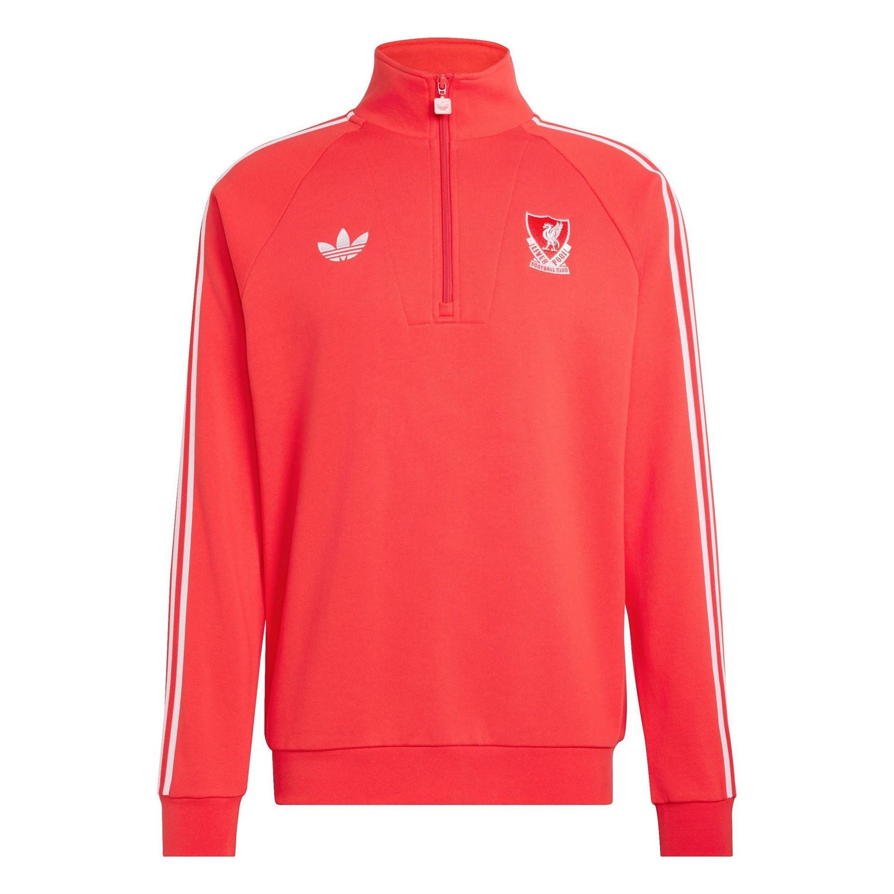 adidas Liverpool Originals Half Zip Jumper