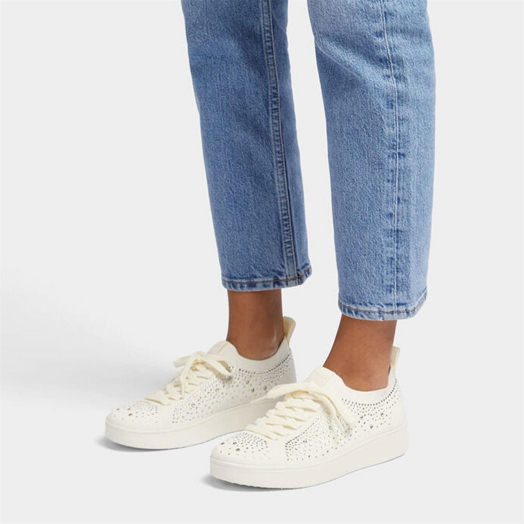Fitflop Ombre Crystal Knit Trainers