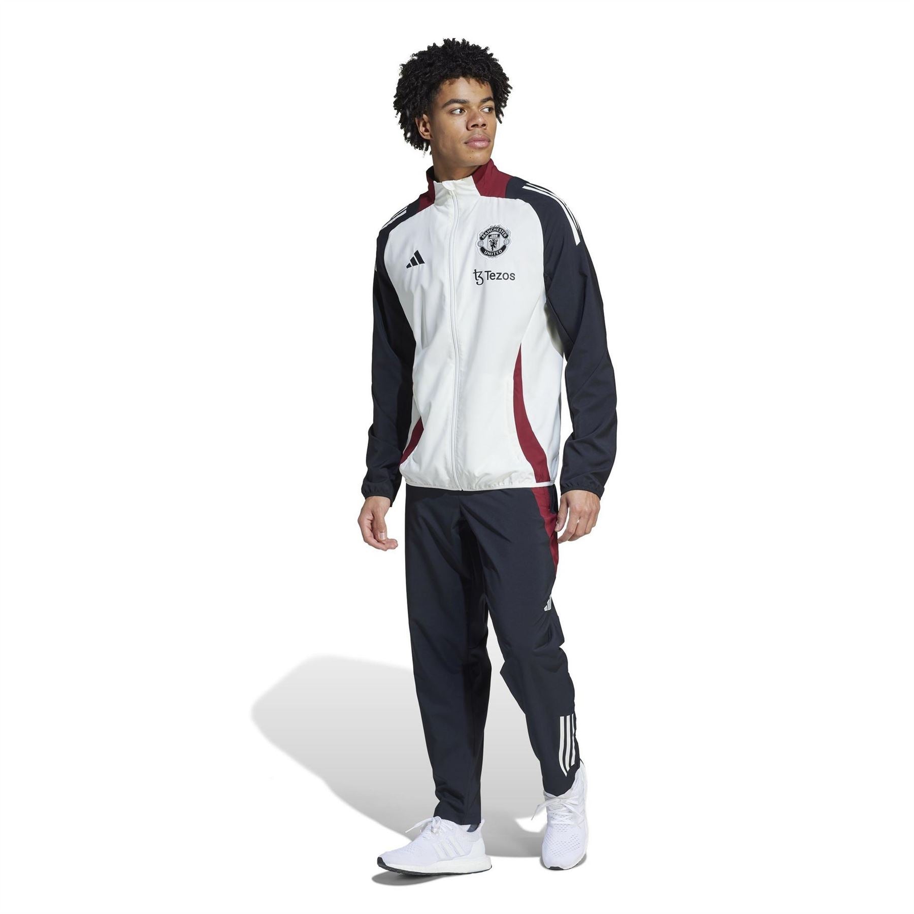 adidas Manchester United Pre Match Tracksuit Bottoms 2024 2025 Adults