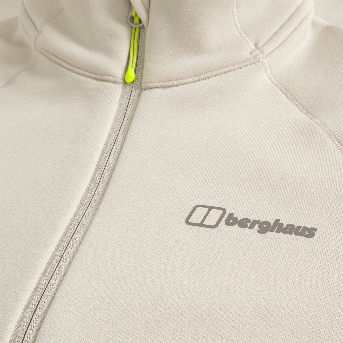 Berghaus Kinectic Solid Patterned Full Zipper Hooded High Neck Thumbhole Cuff Jacket