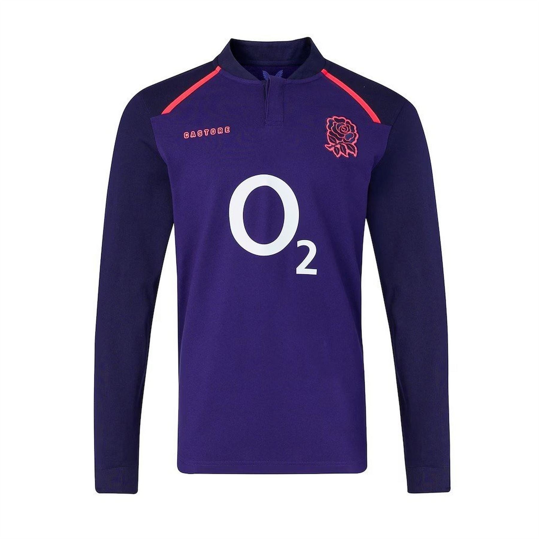 Castore England Away Longsleeve Rugby Shirt 2026