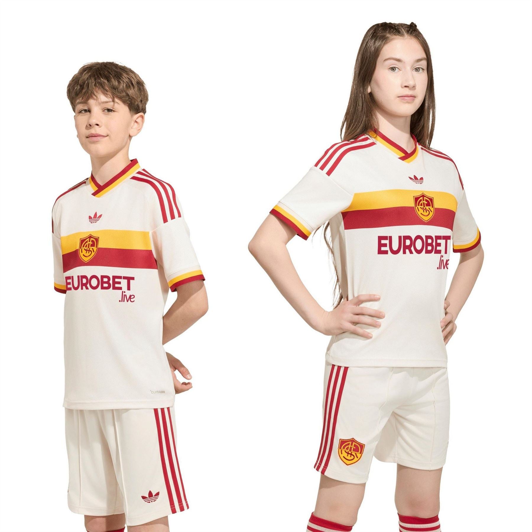 adidas Roma Away Shirt 2026 27 Juniors