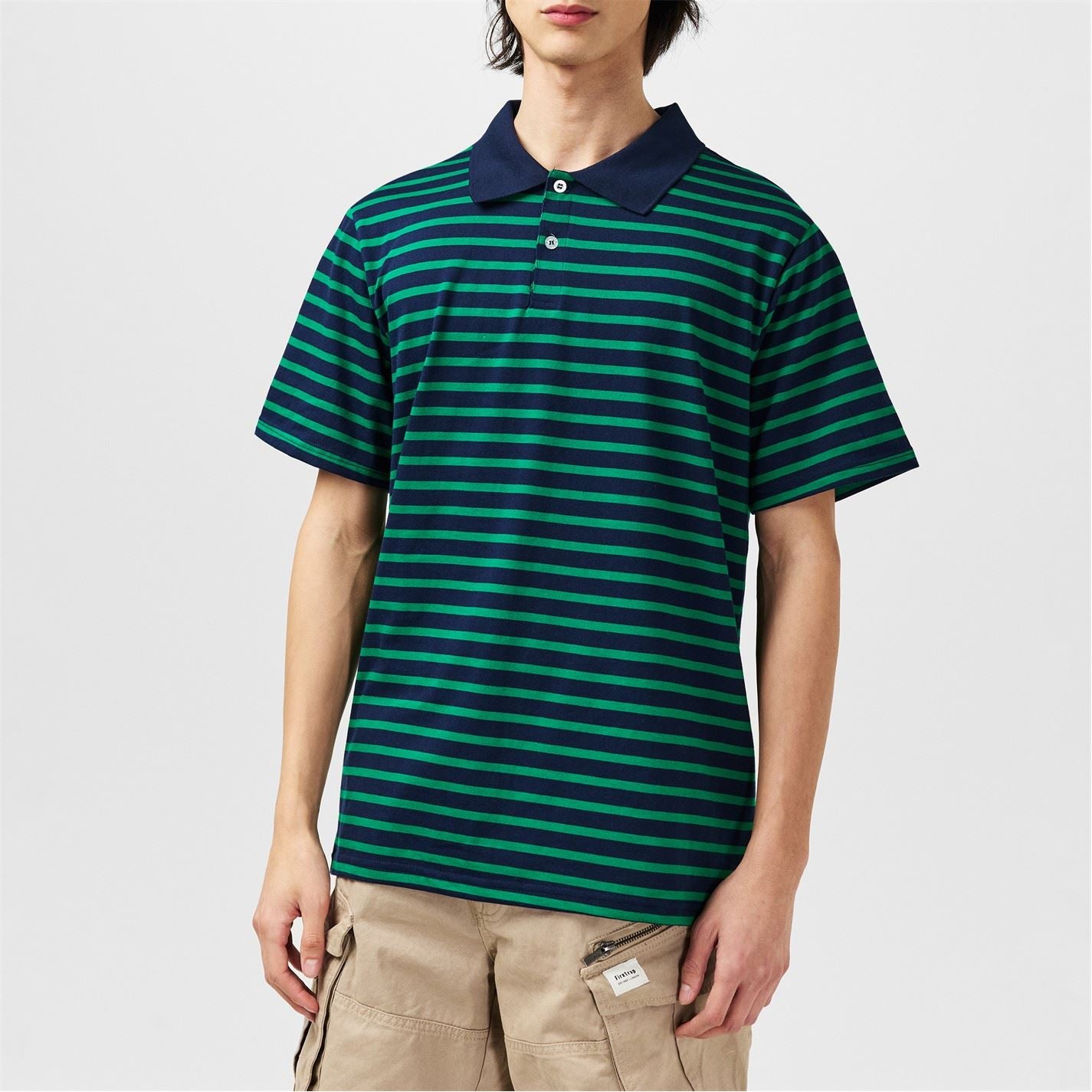 Firetrap Striped Polo