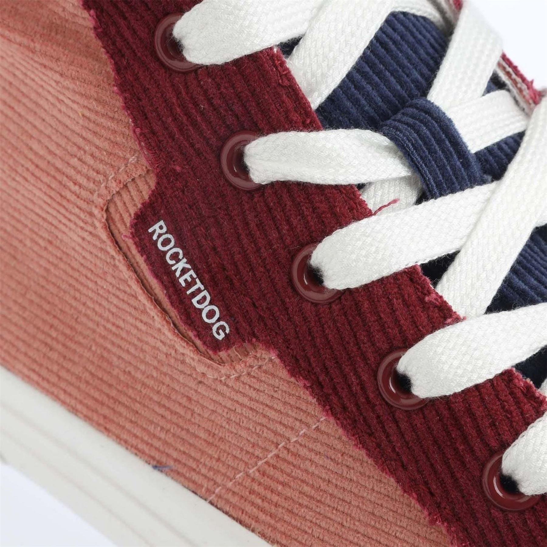 Rocket Dog Corduroy High Top Trainers