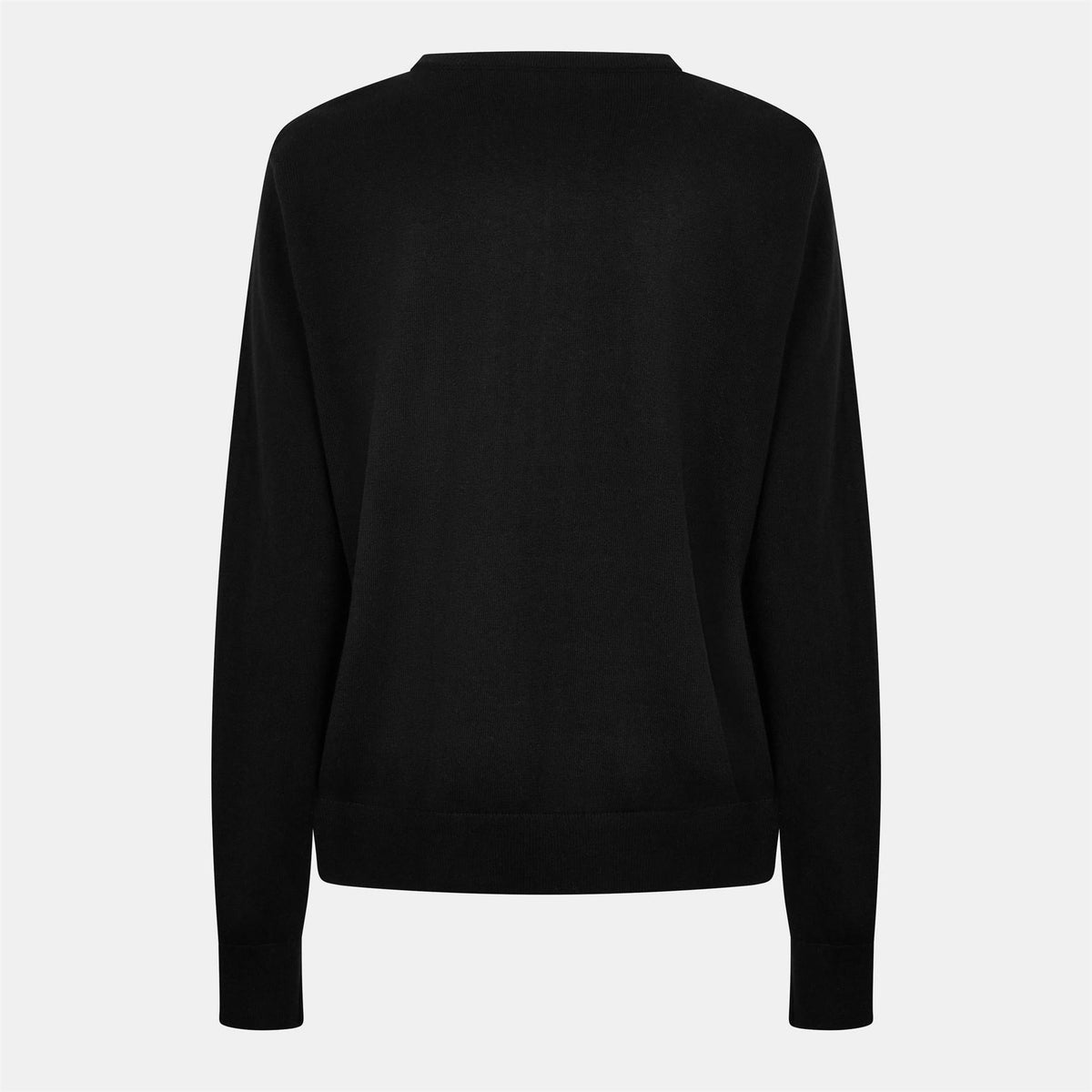 Lauren by Ralph Lauren Ofryah Real Leather Crew Neck Jumper