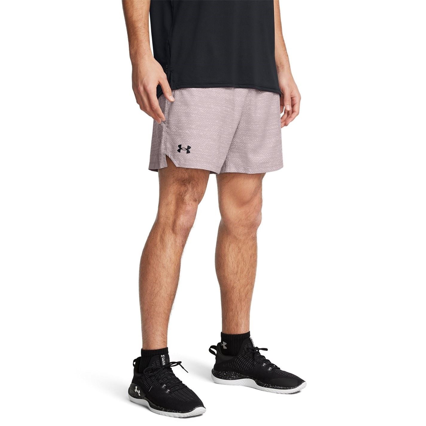 Under Armour Mens Armour Ua Vanish Woven 6in Prnt Sts Gym Shorts