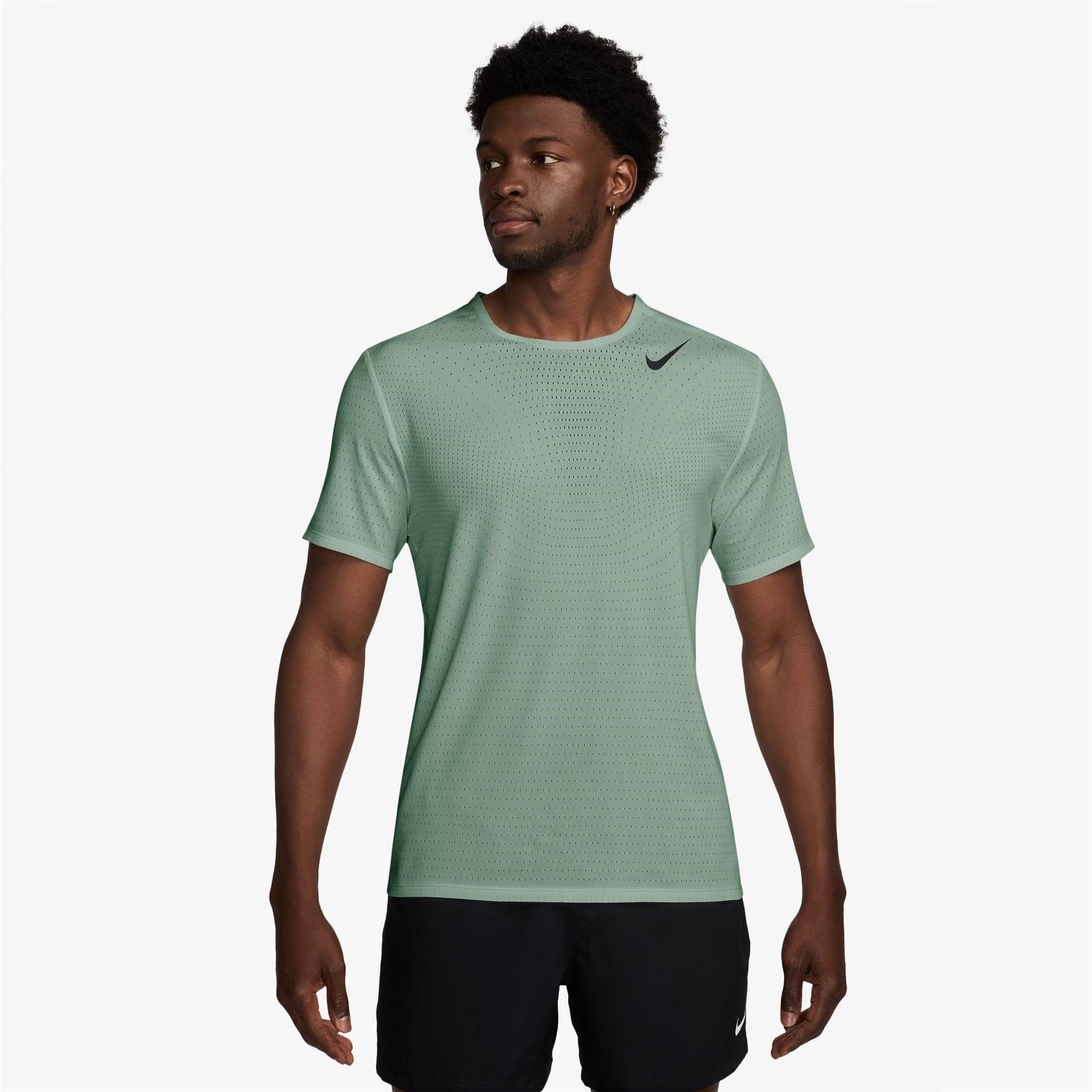 Nike Aero Crew Neck Short Sleeve Jersey T-Shirt