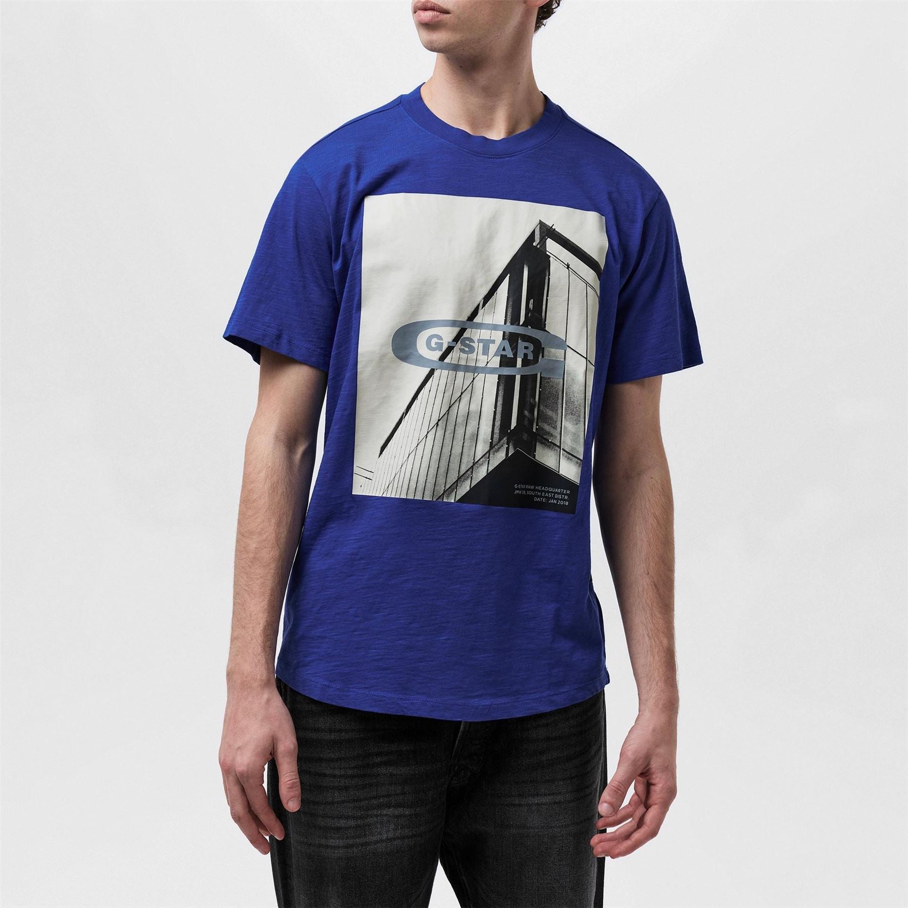 G Star Large Genie Regular Fit Crew Neck T-Shirt