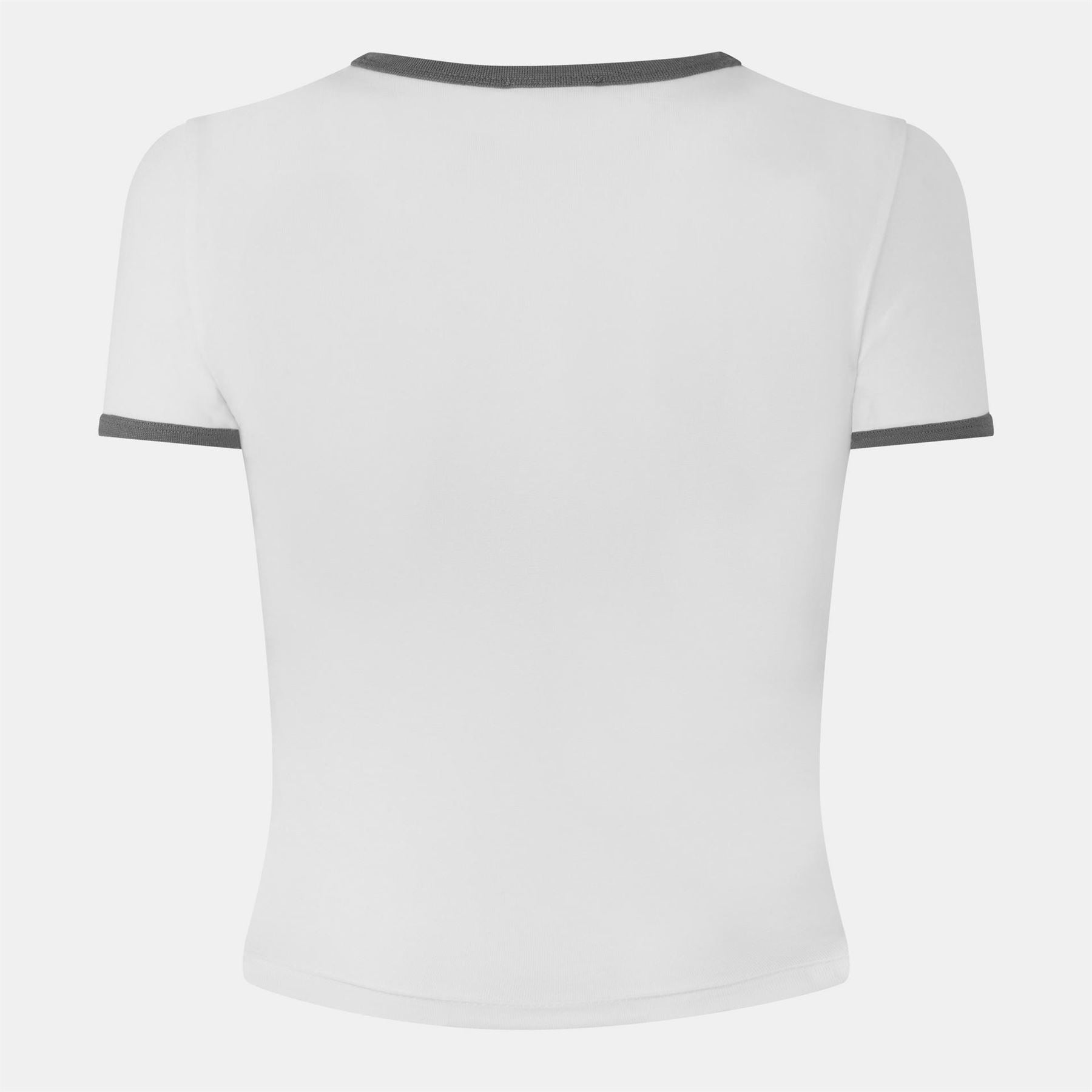 Diesel Heart Slim Fit Cropped Crew Neck T-Shirt