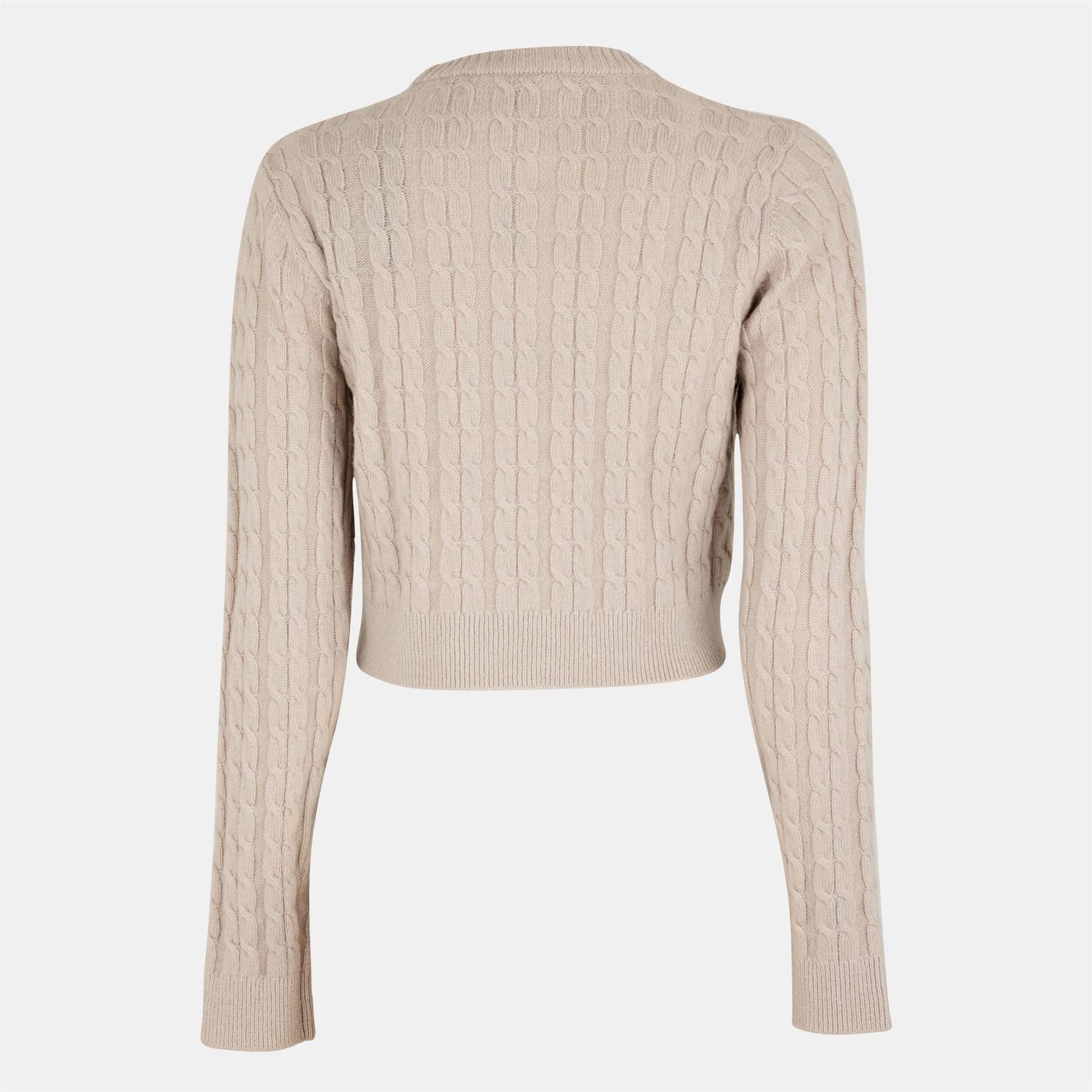 Jack Wills Jw Cropped Tinsbury Crew Neck Jumper