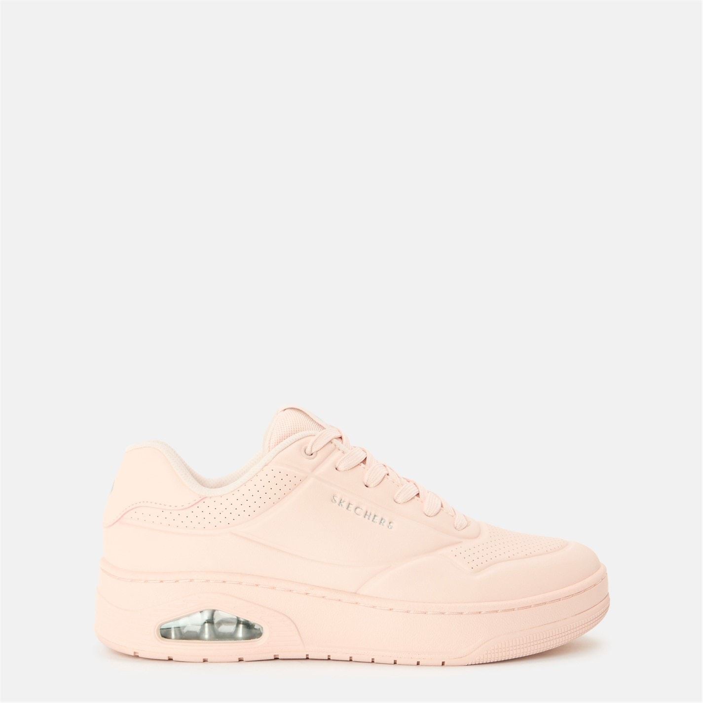 Skechers Uno Low Heel Court Trainers