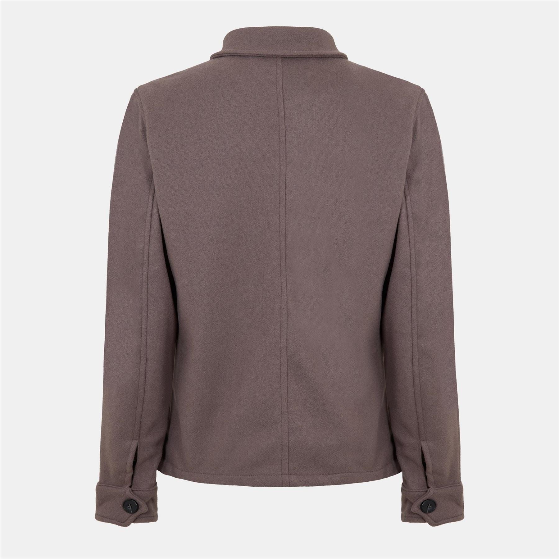 Brave Soul Pocket Faux Wool Shacket
