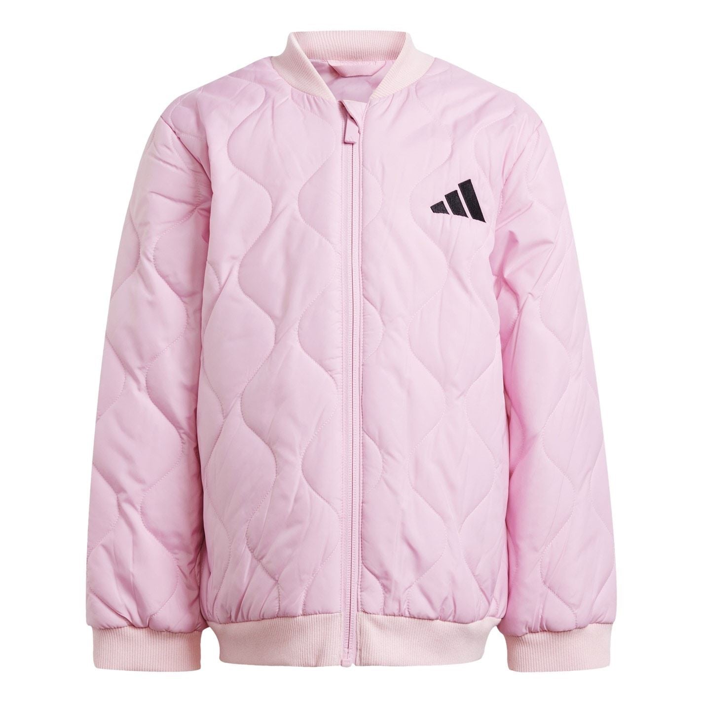 adidas Zipped Pocket Ribbed Cuff Puffer Jacket