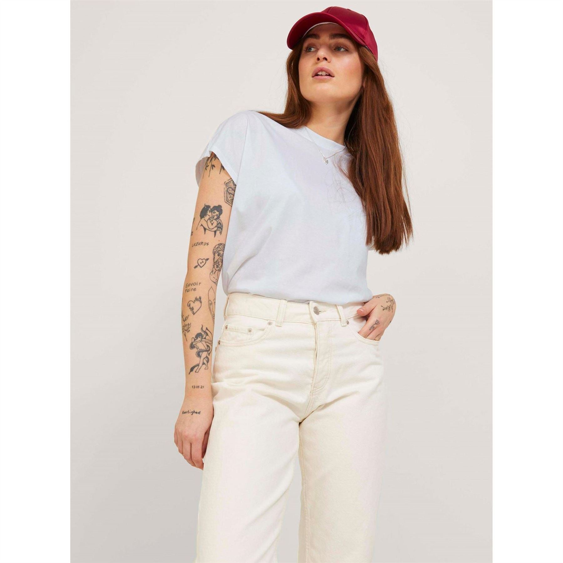 JJXX Boxy Sleeveless T-Shirt Ladies